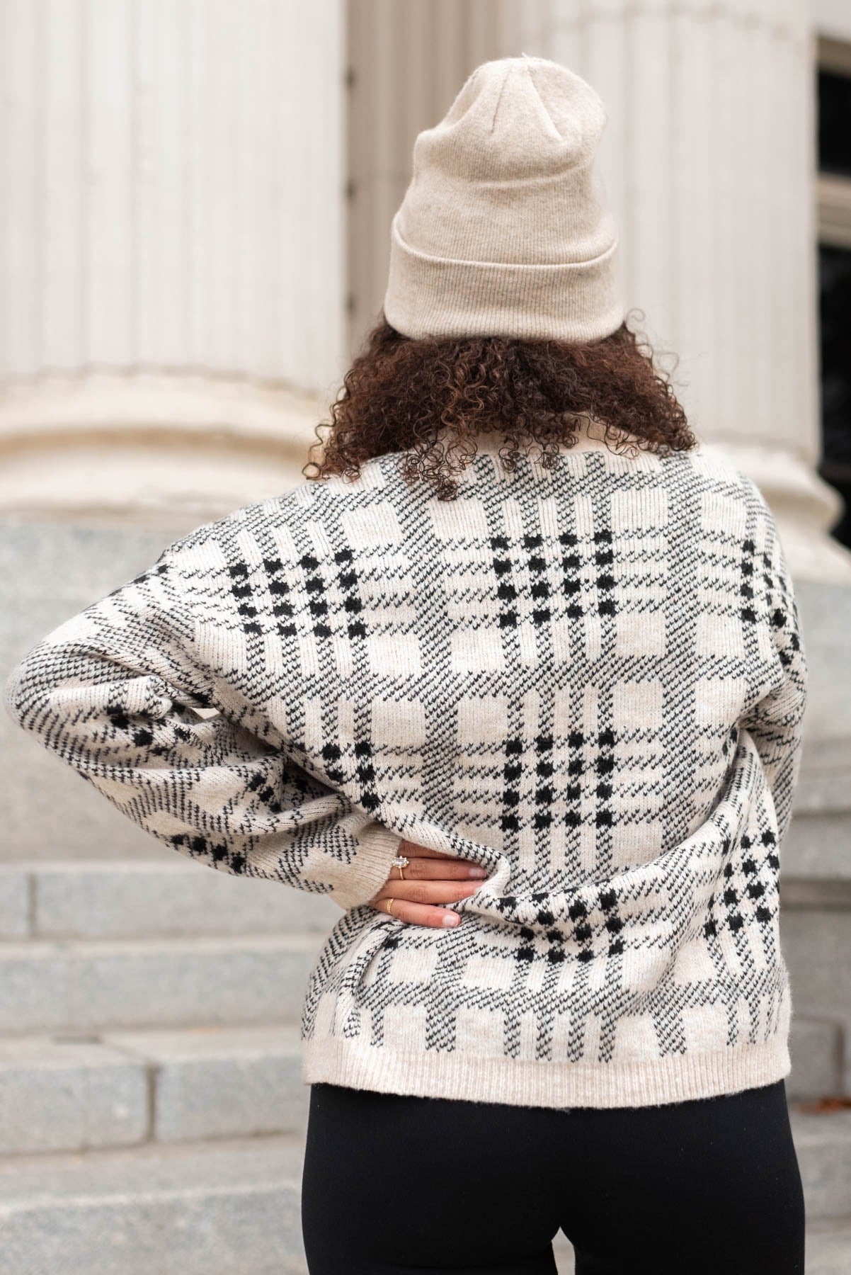 Livie Taupe Button Down Cardigan