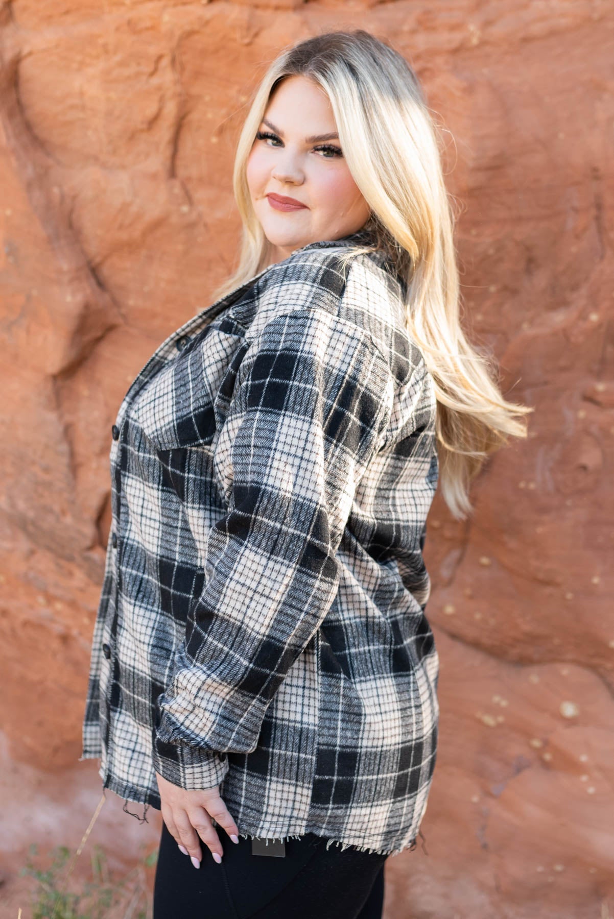 Lizzie Black Shacket