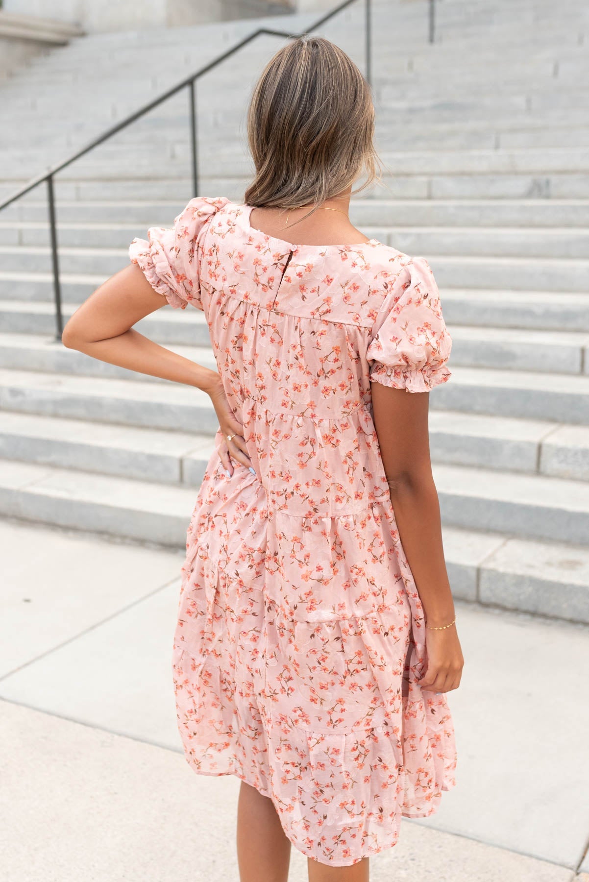 Lorelei Pink Floral Dress