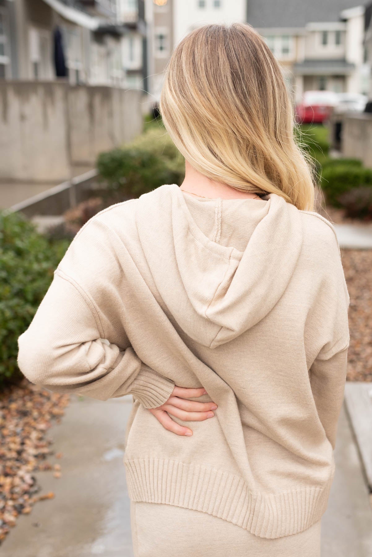 Lori Taupe Sweater