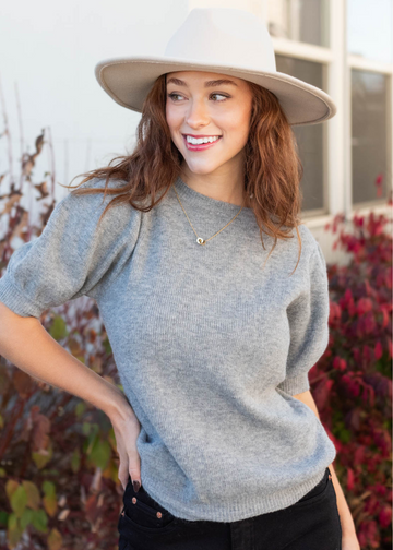 Lucille Grey Sweater