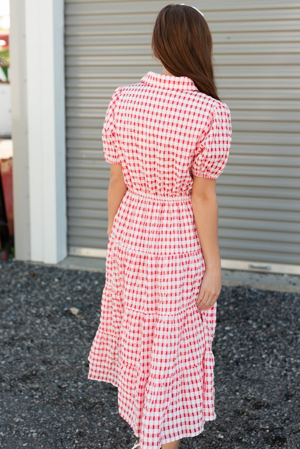 Lucy Cherry Plaid Dress
