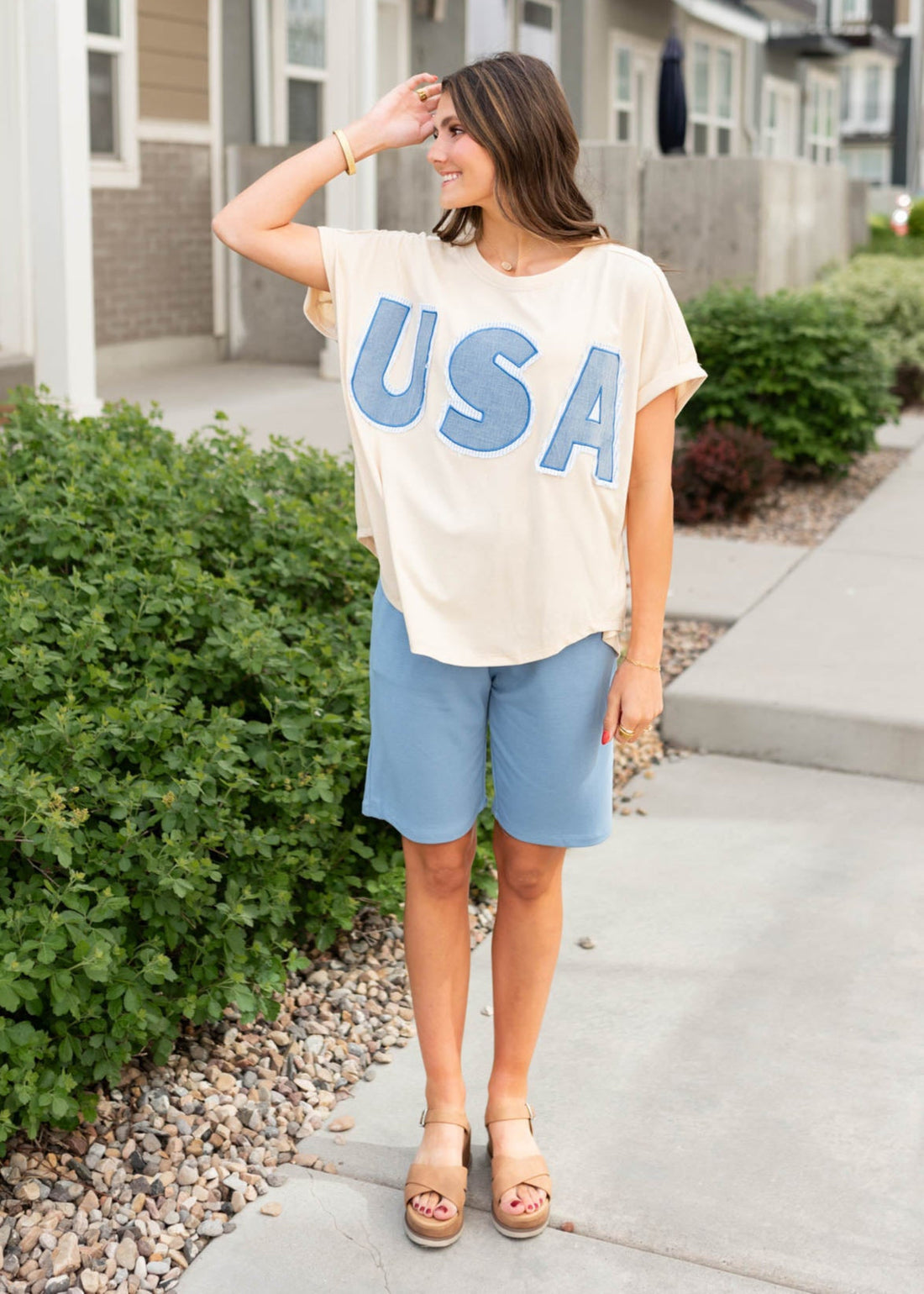 Lulu Light Blue Shorts