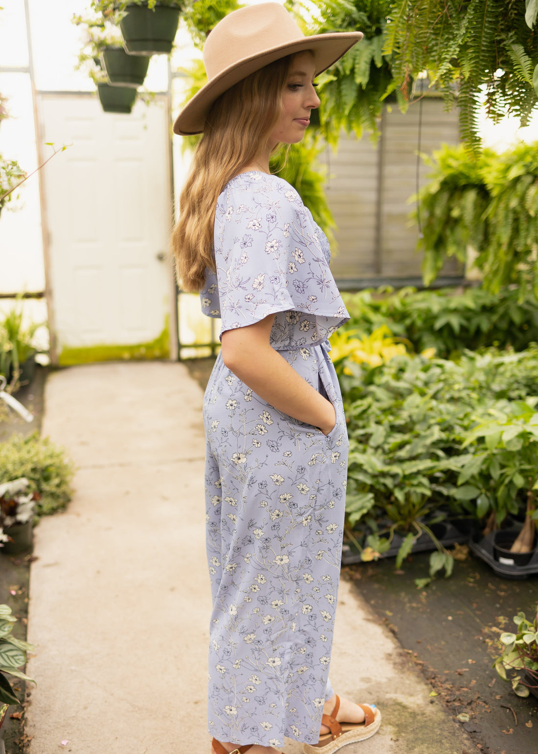 Luna Periwinkle Jumpsuit