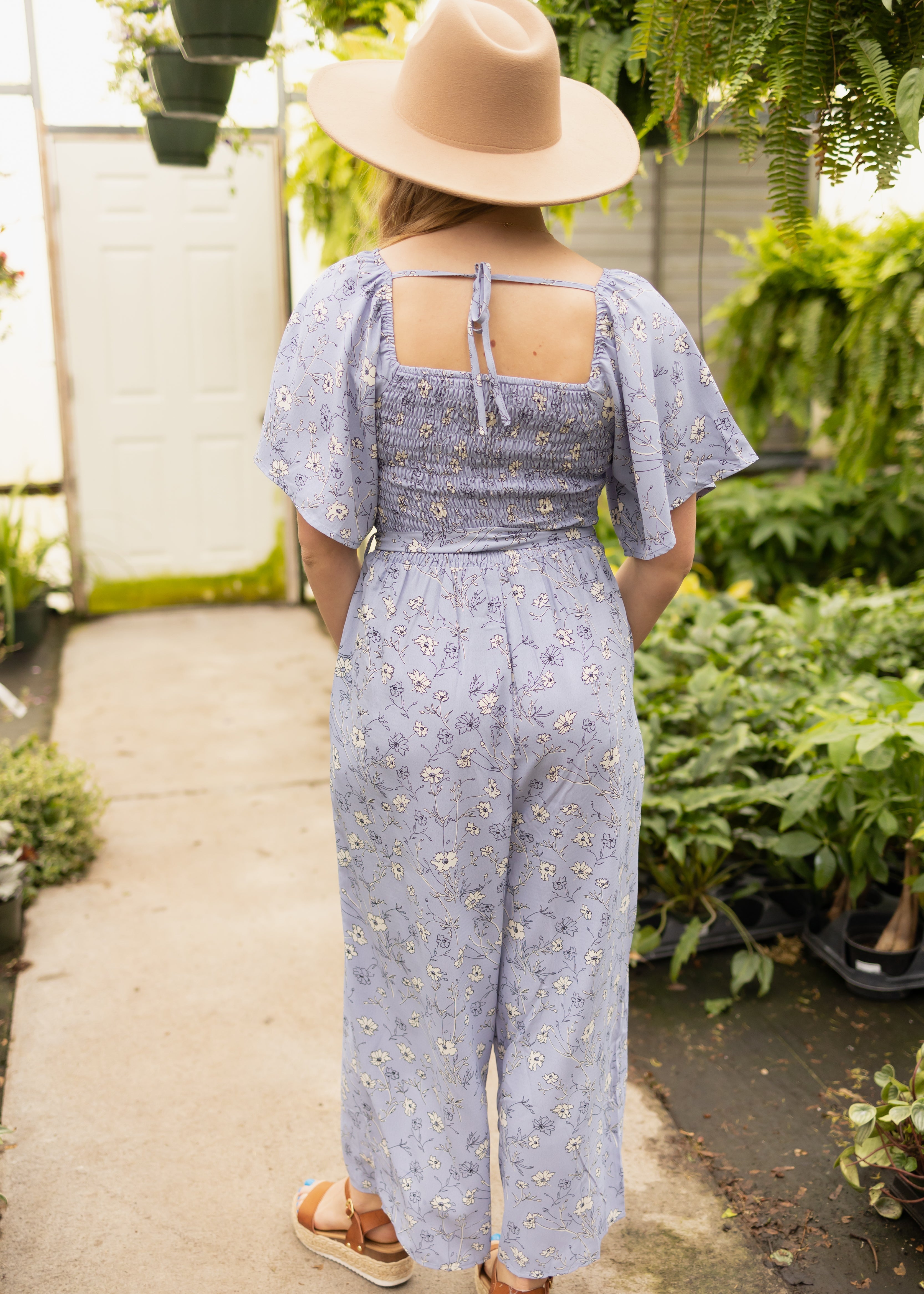 Luna Periwinkle Jumpsuit