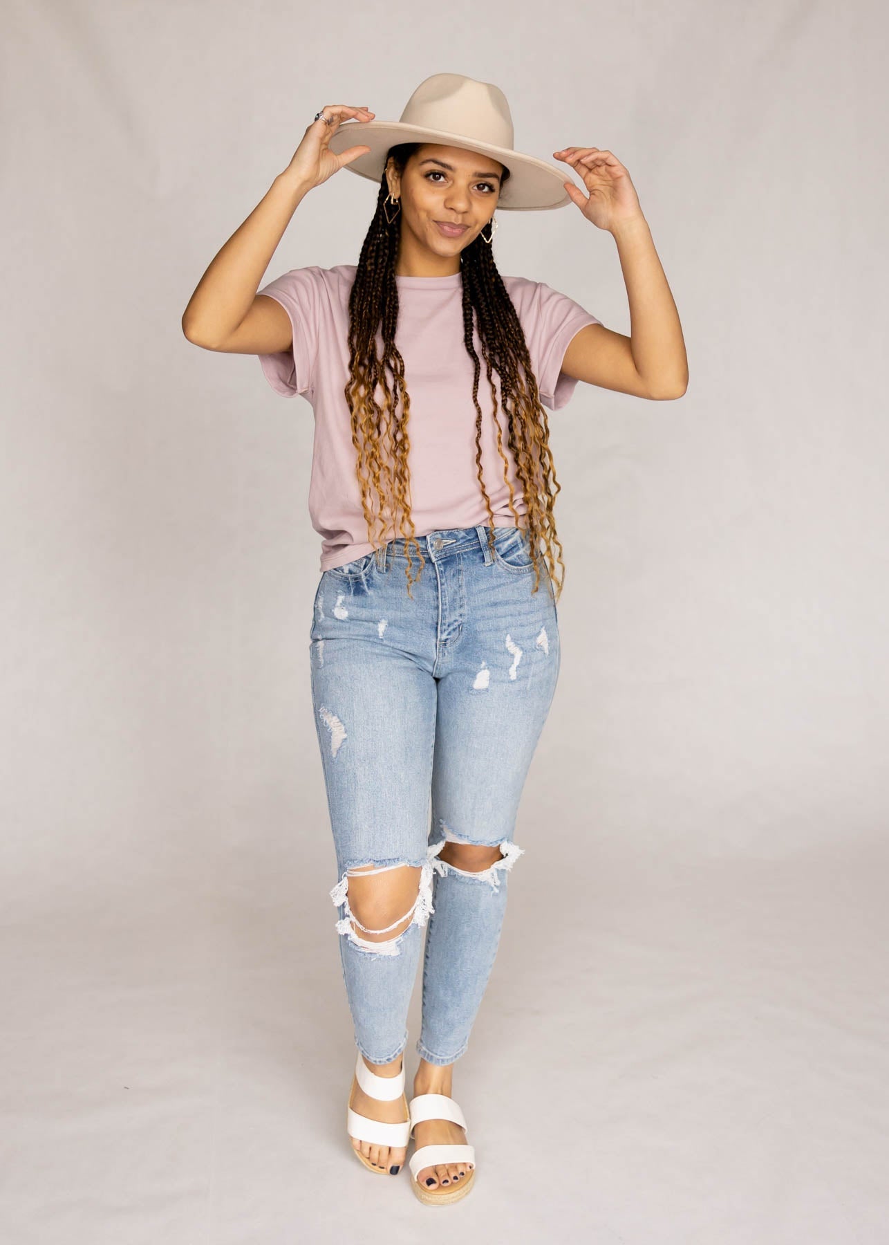 Camila Dusty Mauve Top