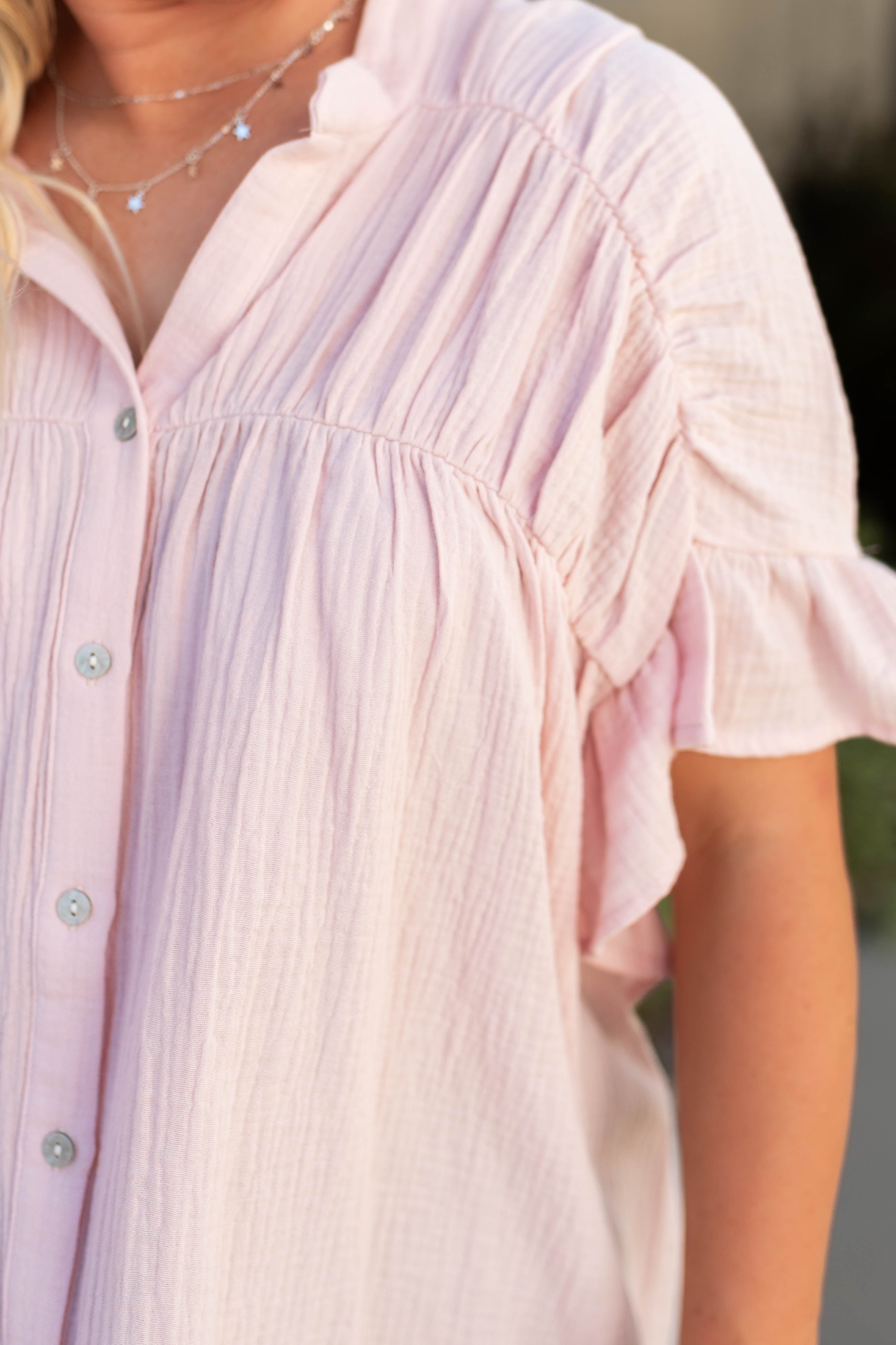 Maddie Blush Top