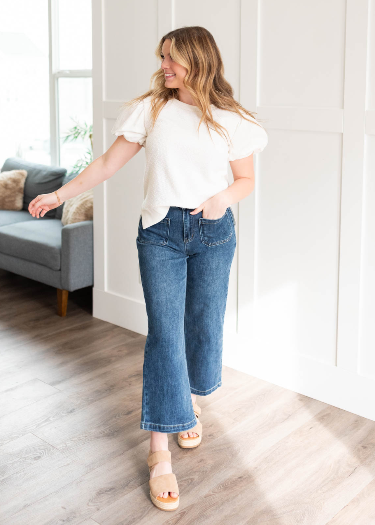 Maelynn Off White Blouse