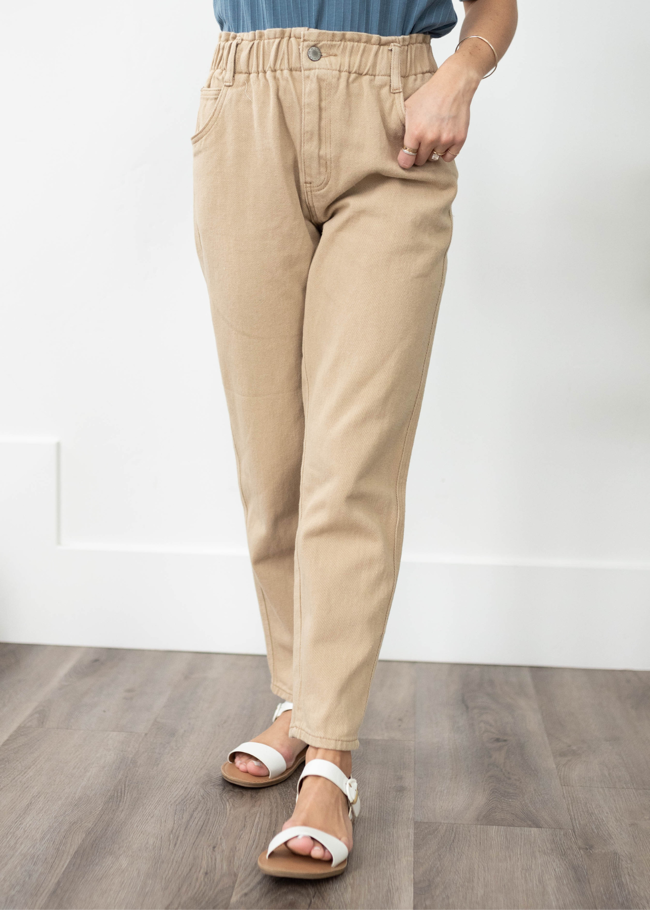 Marceline Khaki Pants