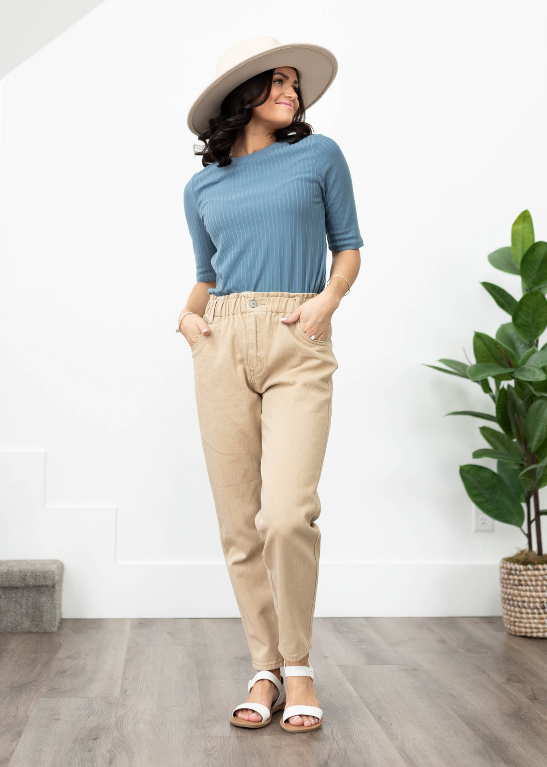 Marceline Khaki Pants