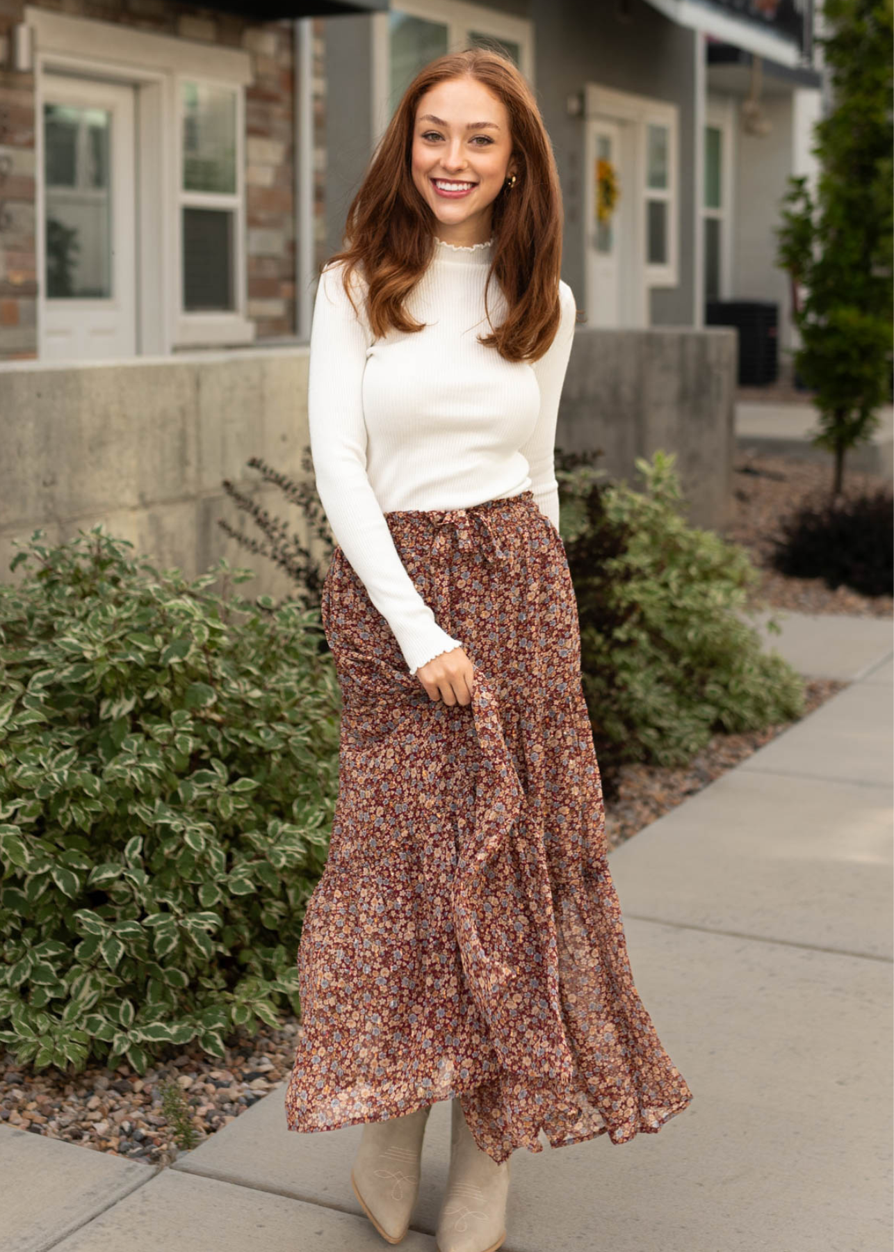 Marcey White Sweater