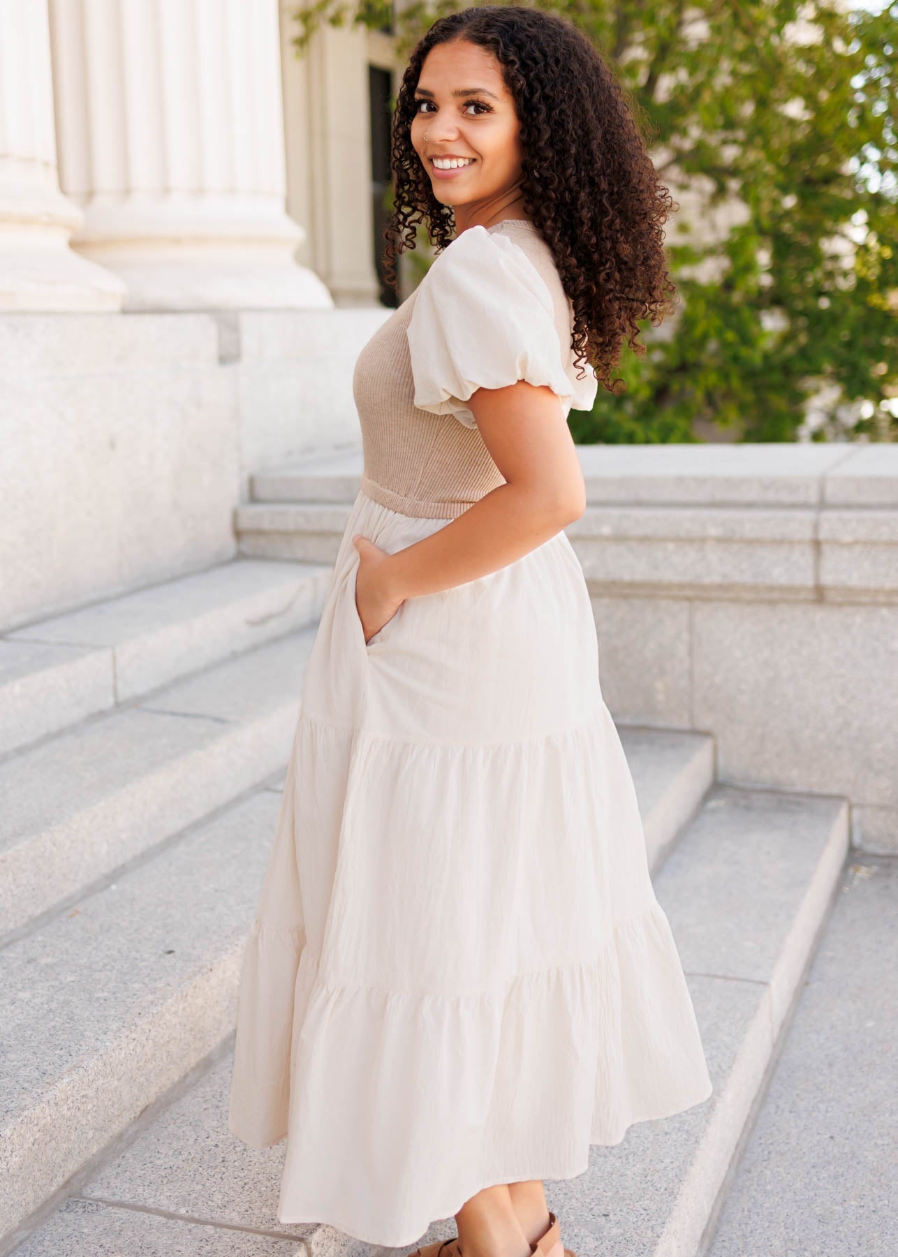 Marigold Rib Knit Dress