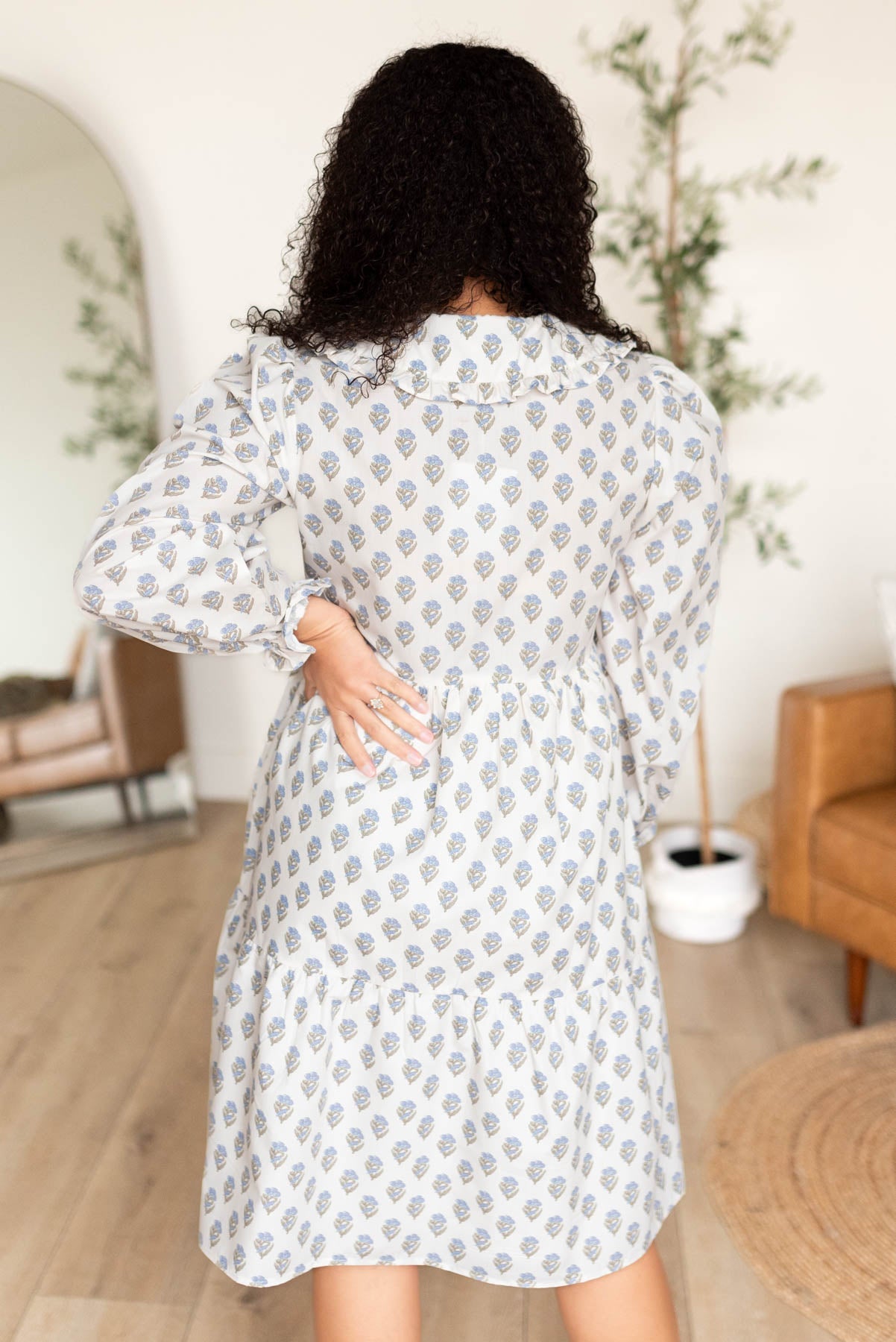 Marley Blue Floral Dress