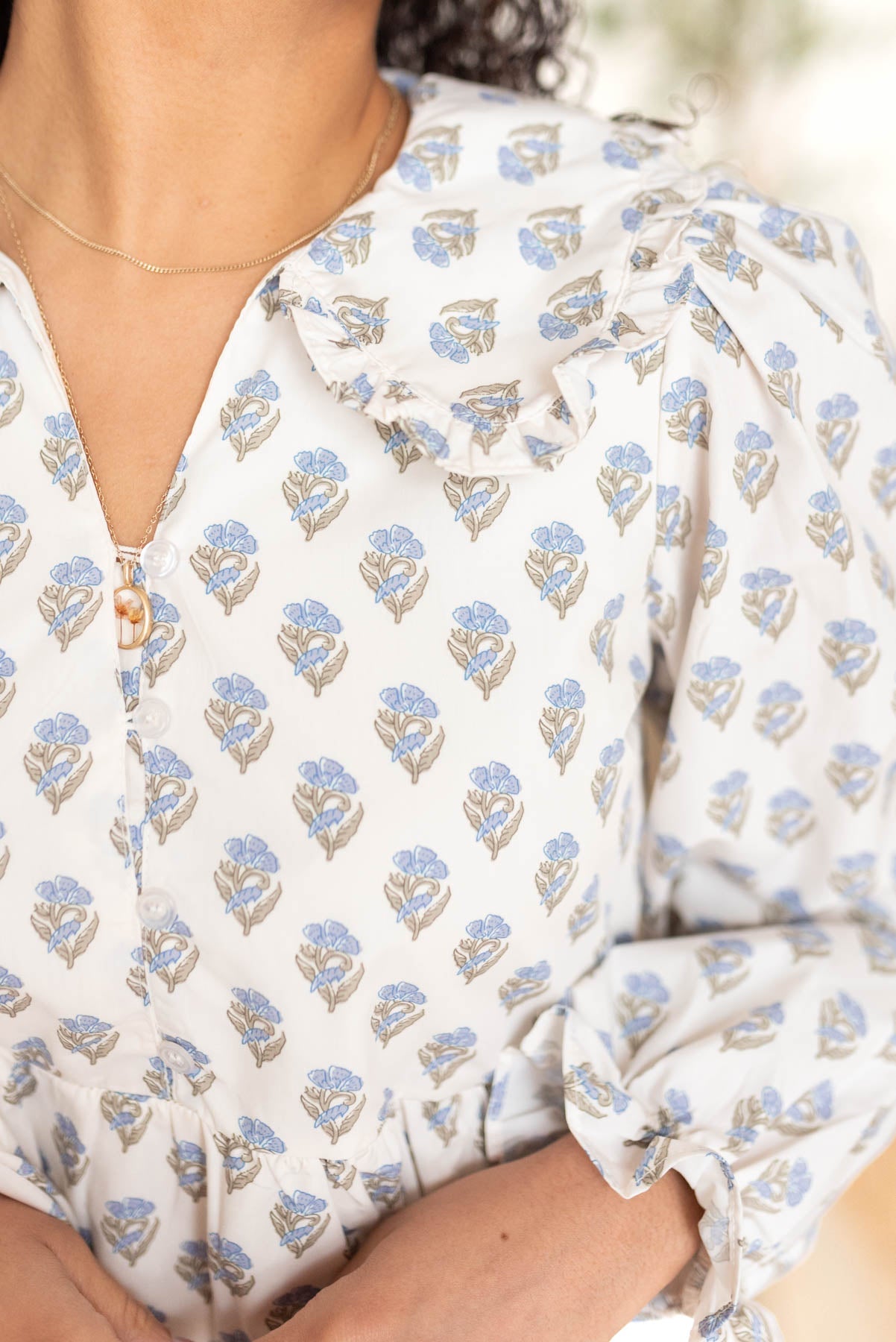 Marley Blue Floral Dress