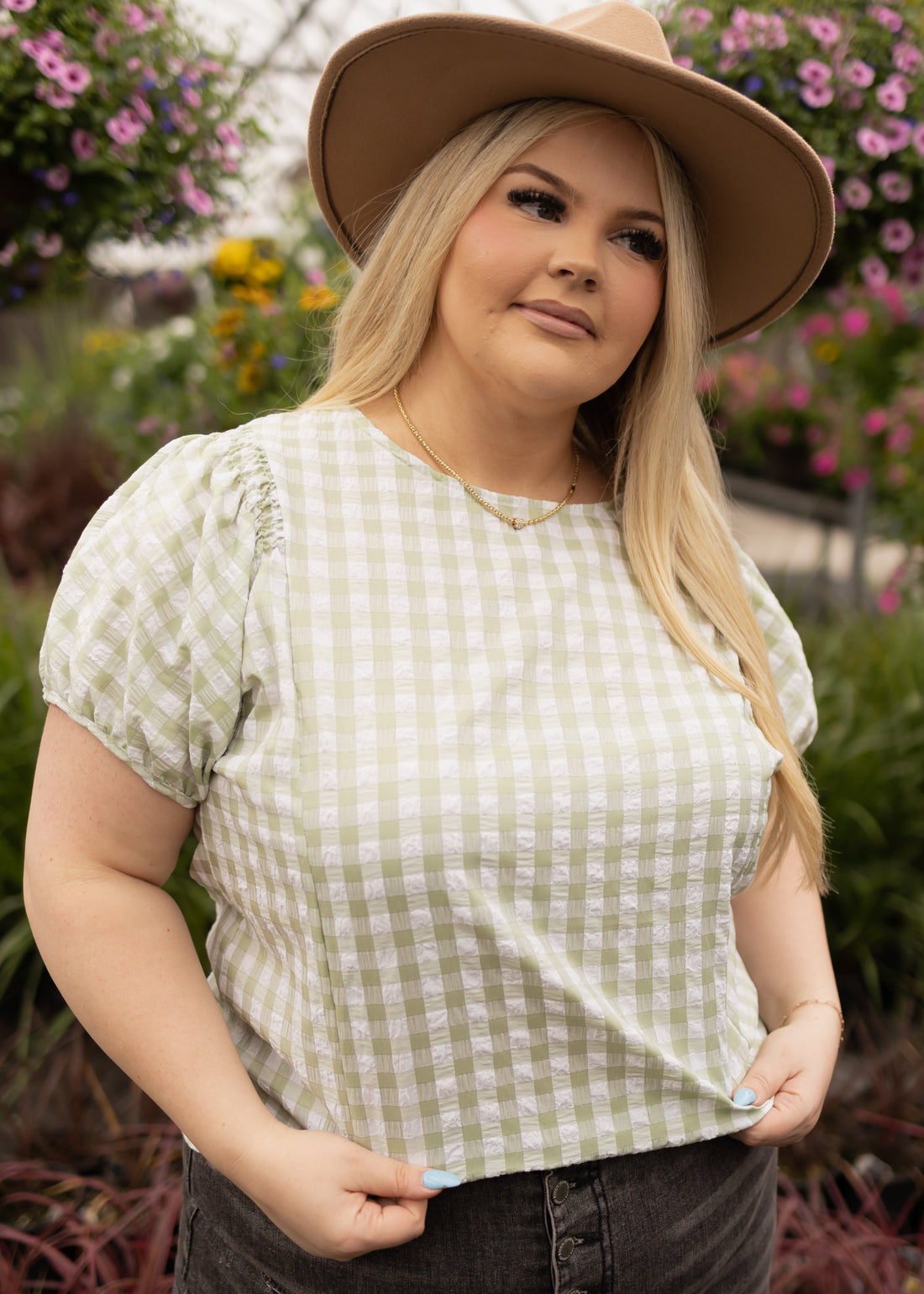 Marley Sage Top