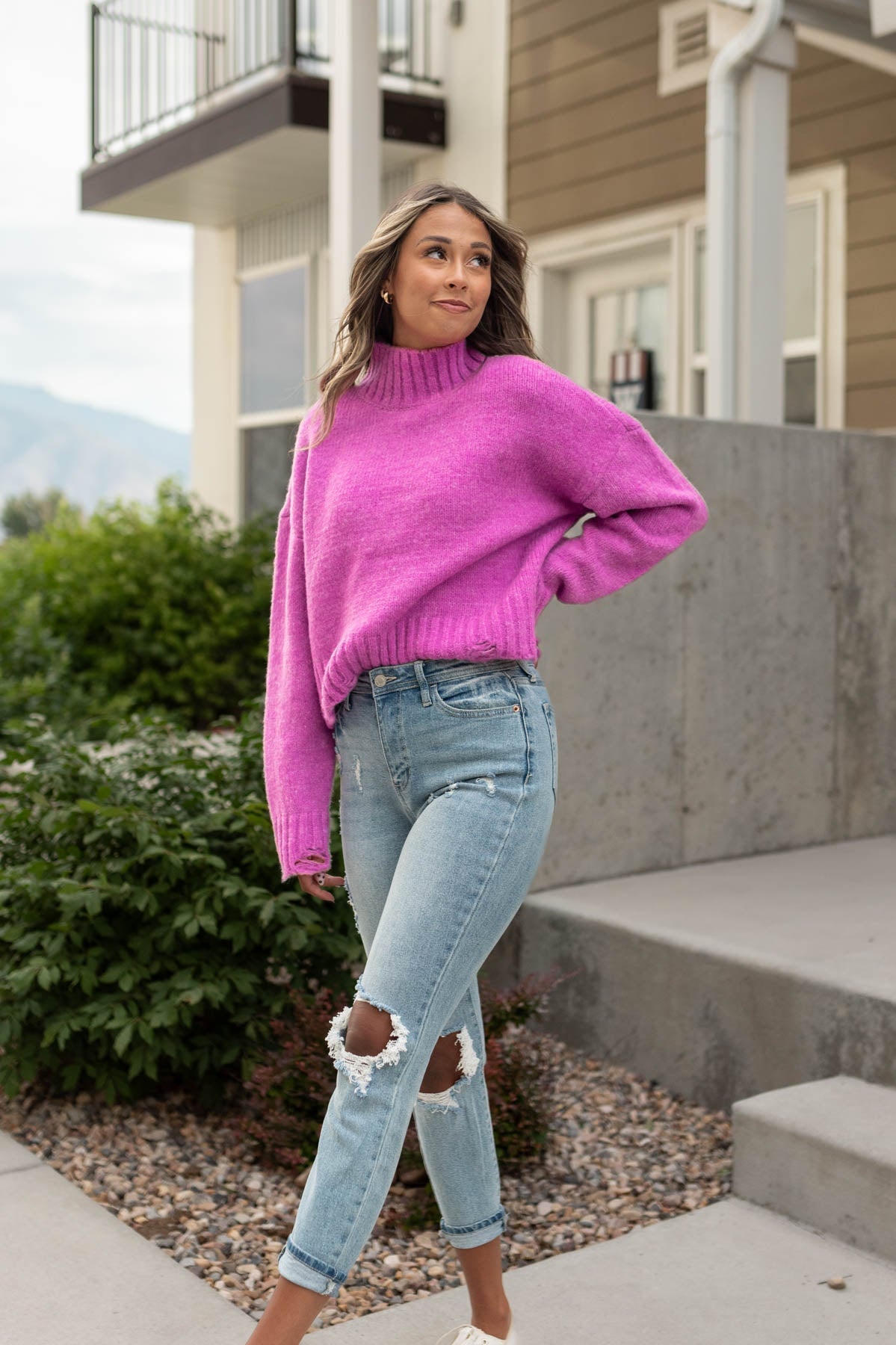 McKenna Orchid Sweater