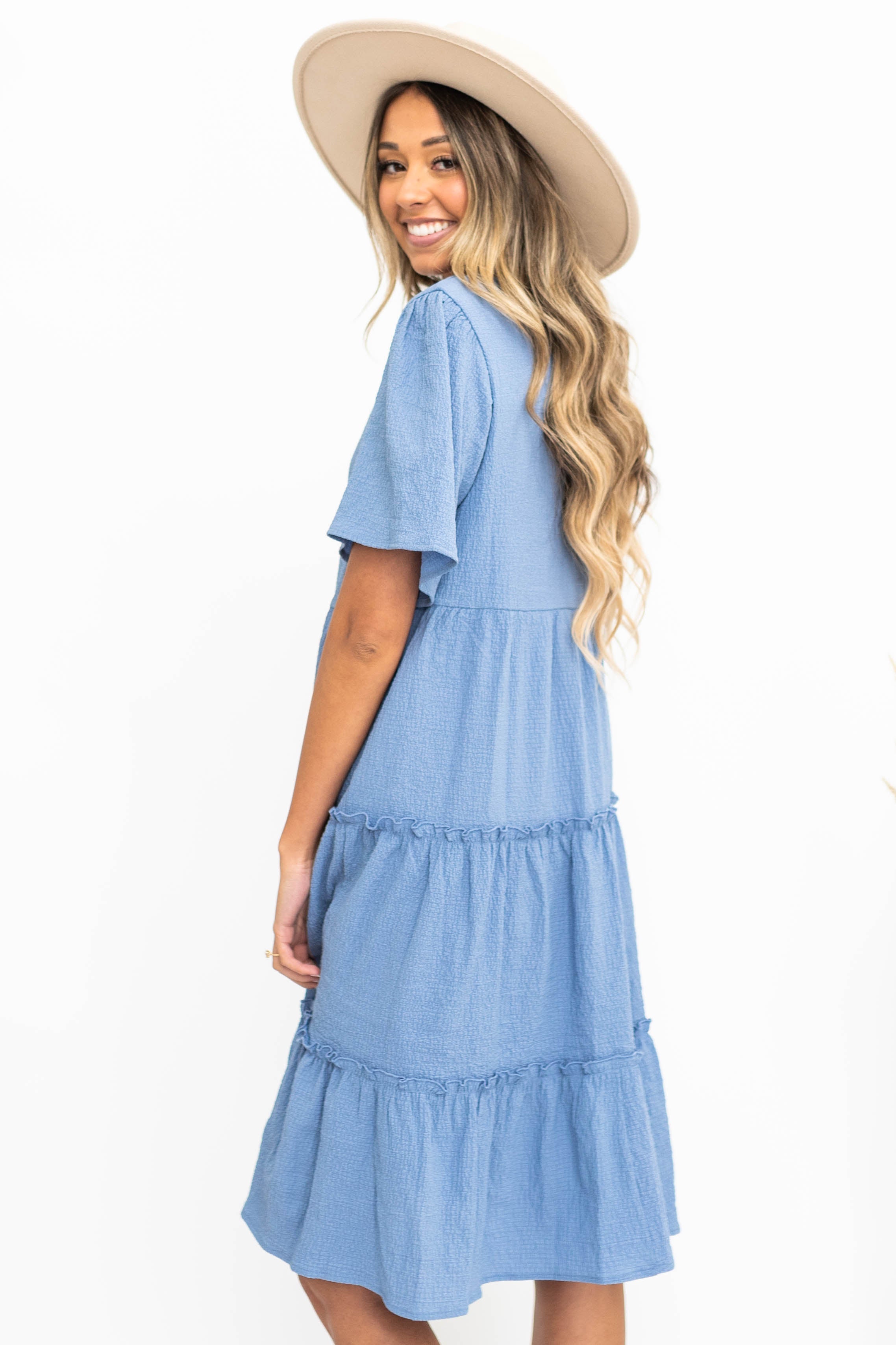 McKenzie Blue Dress