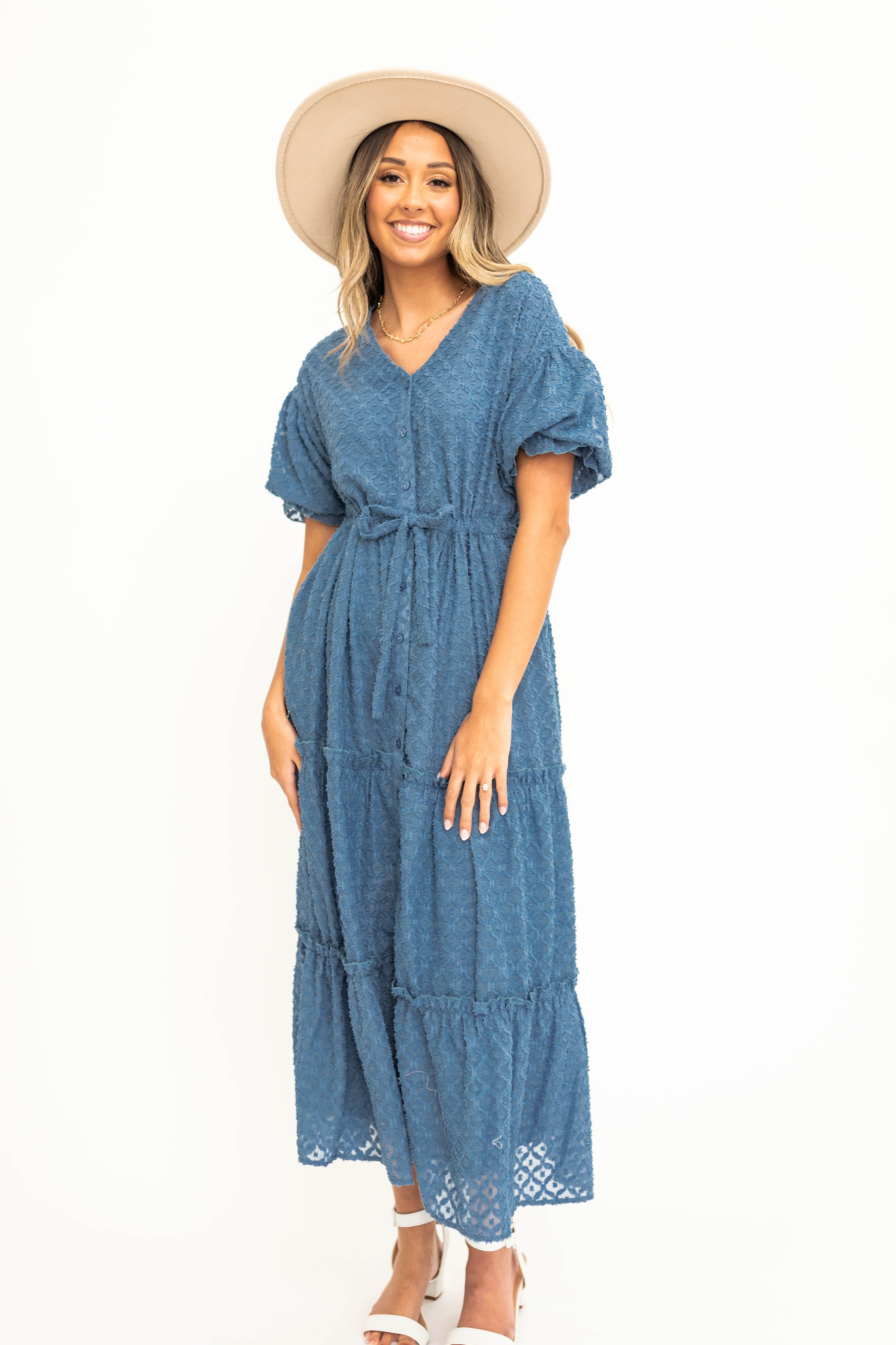 Penelope Denim Blue Dress