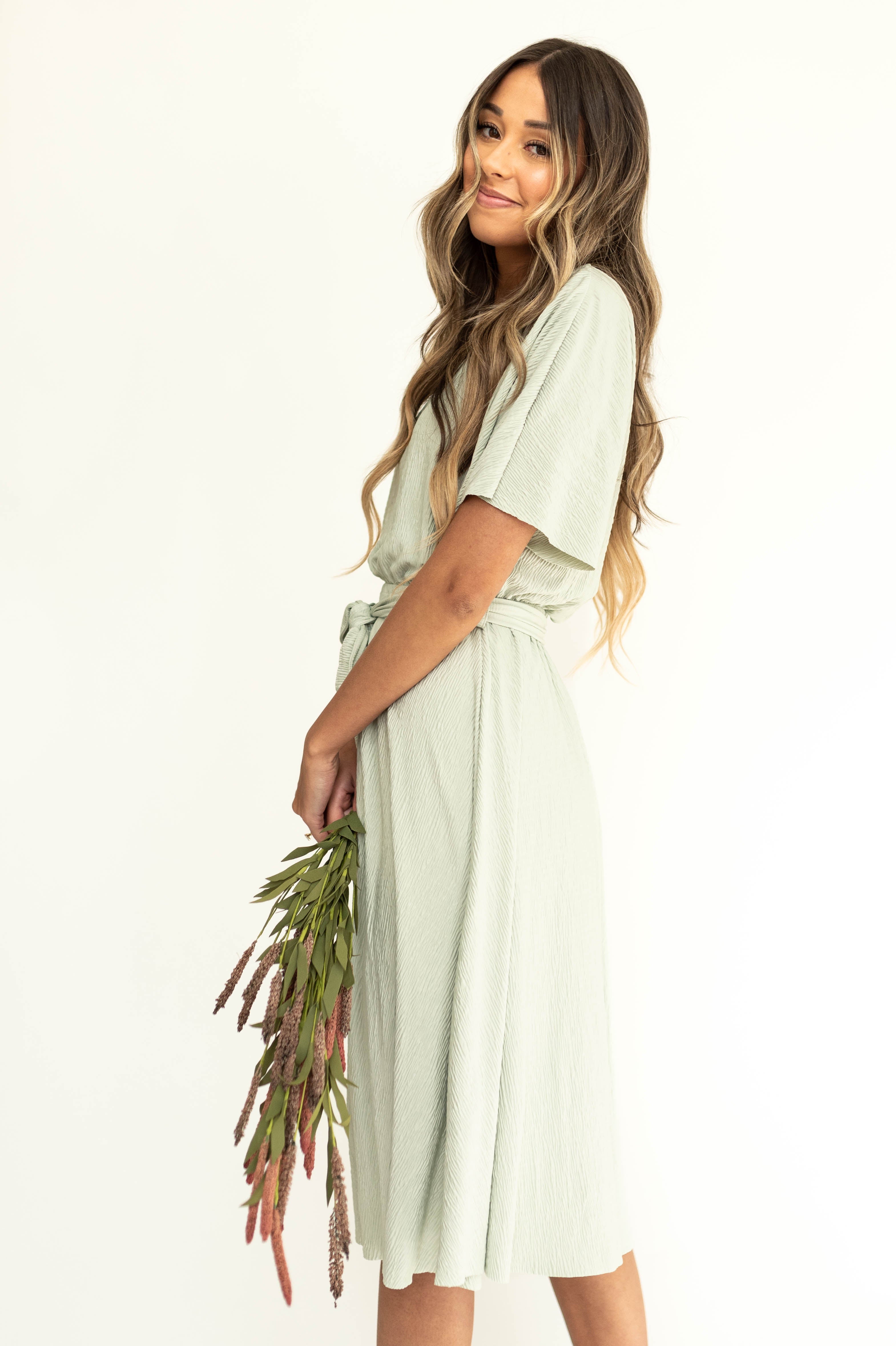 Megan Sage Dress
