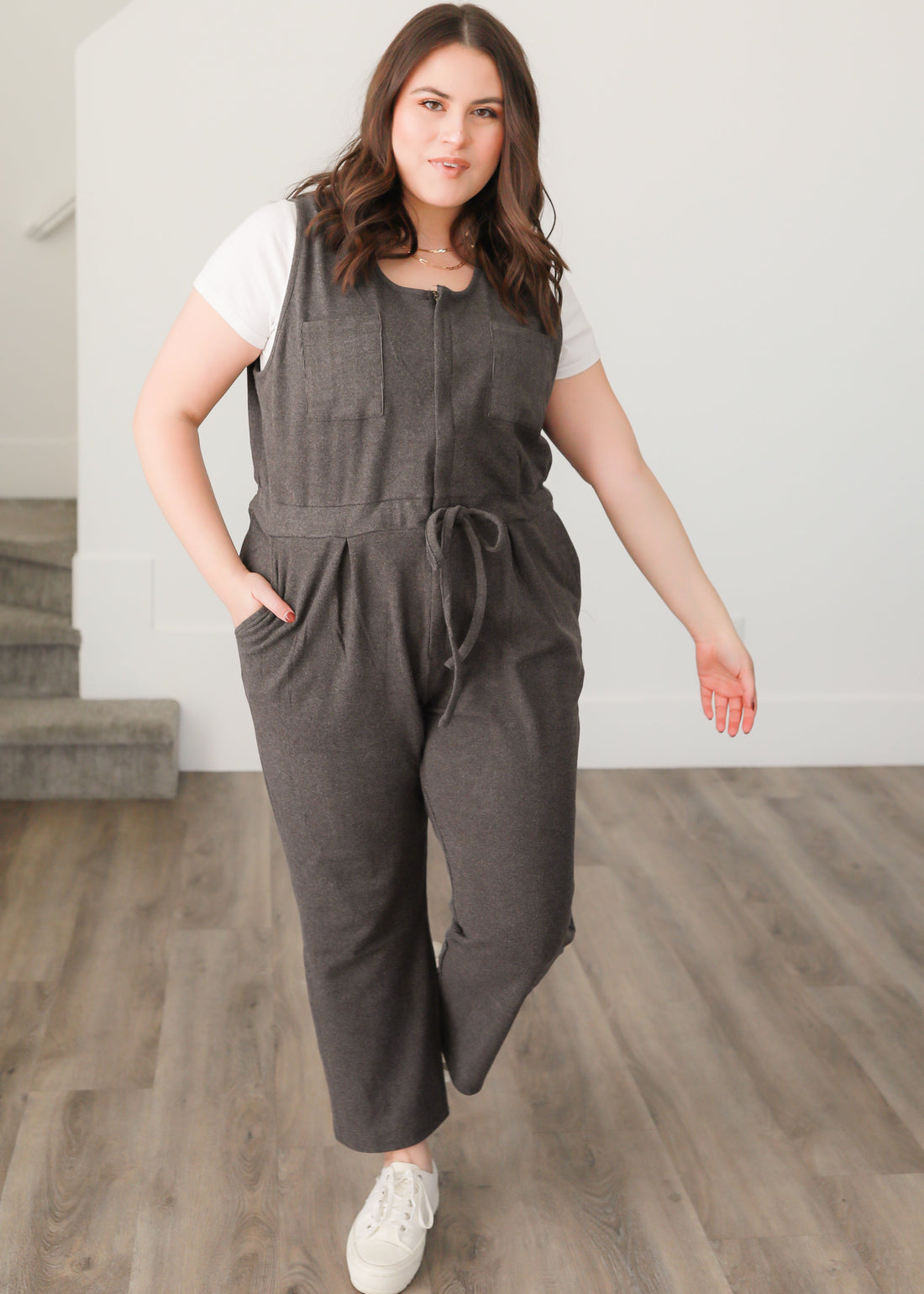 Meilani Charcoal Jumpsuit