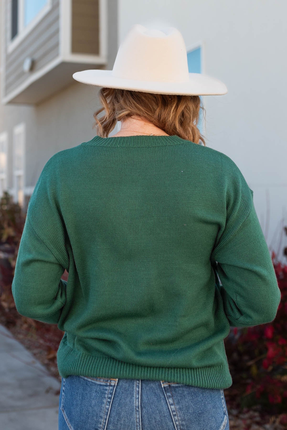 Merry Green Crewneck Sweater