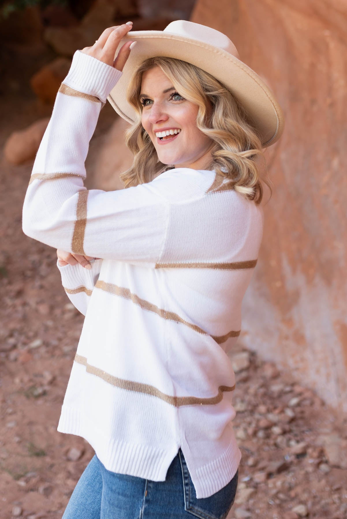 Mikayla White Sweater