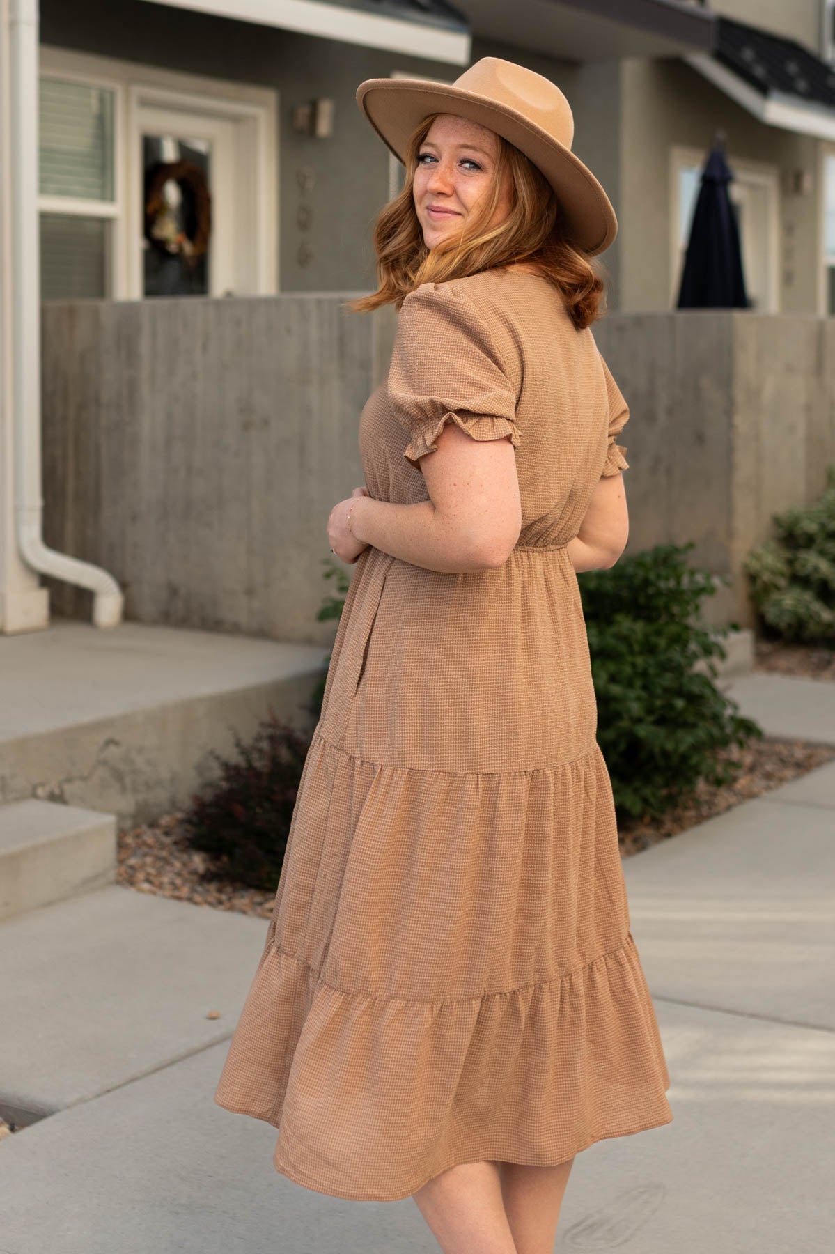 Minette Brown Dress