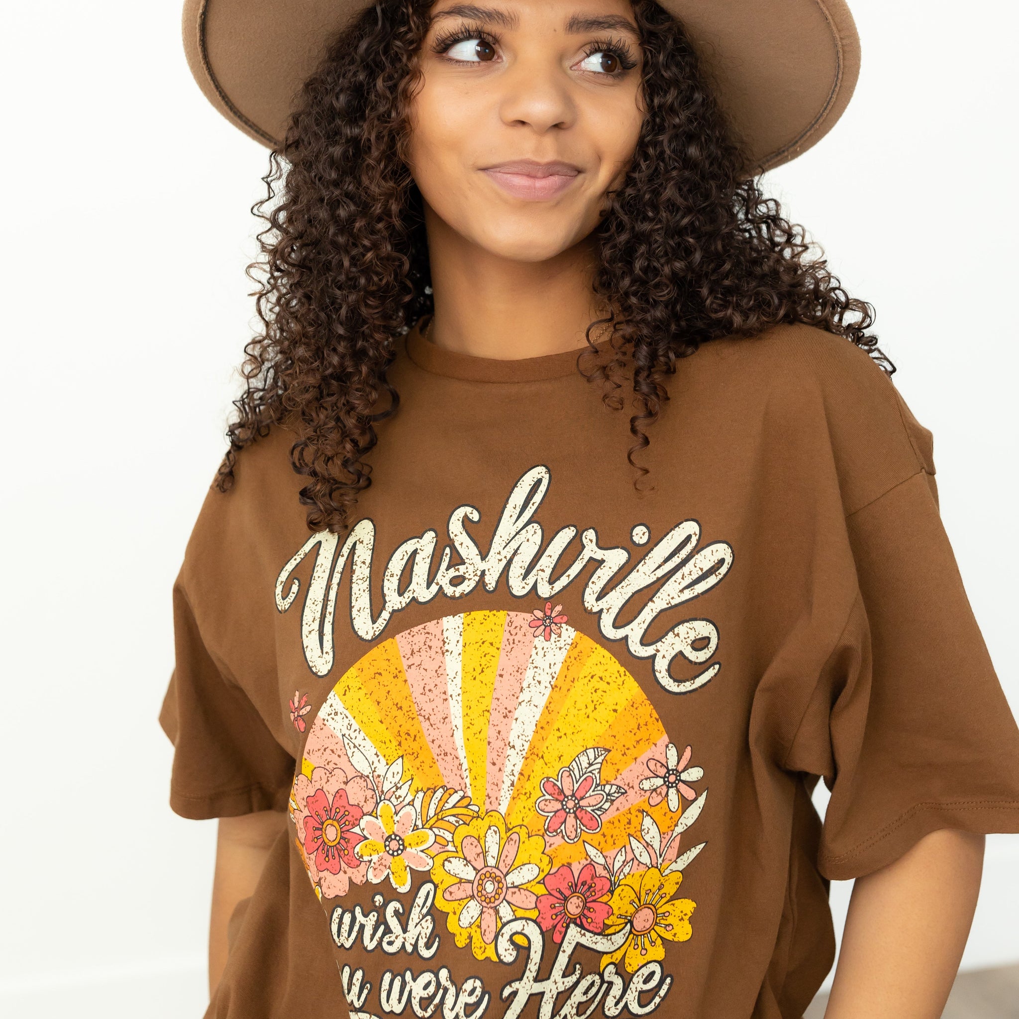 Nashville Brown Tee