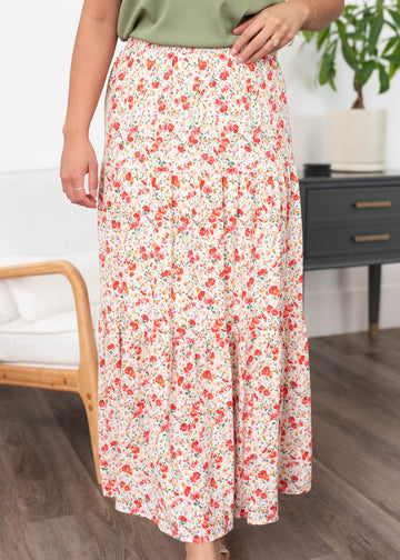 Natalia Multi Floral Skirt