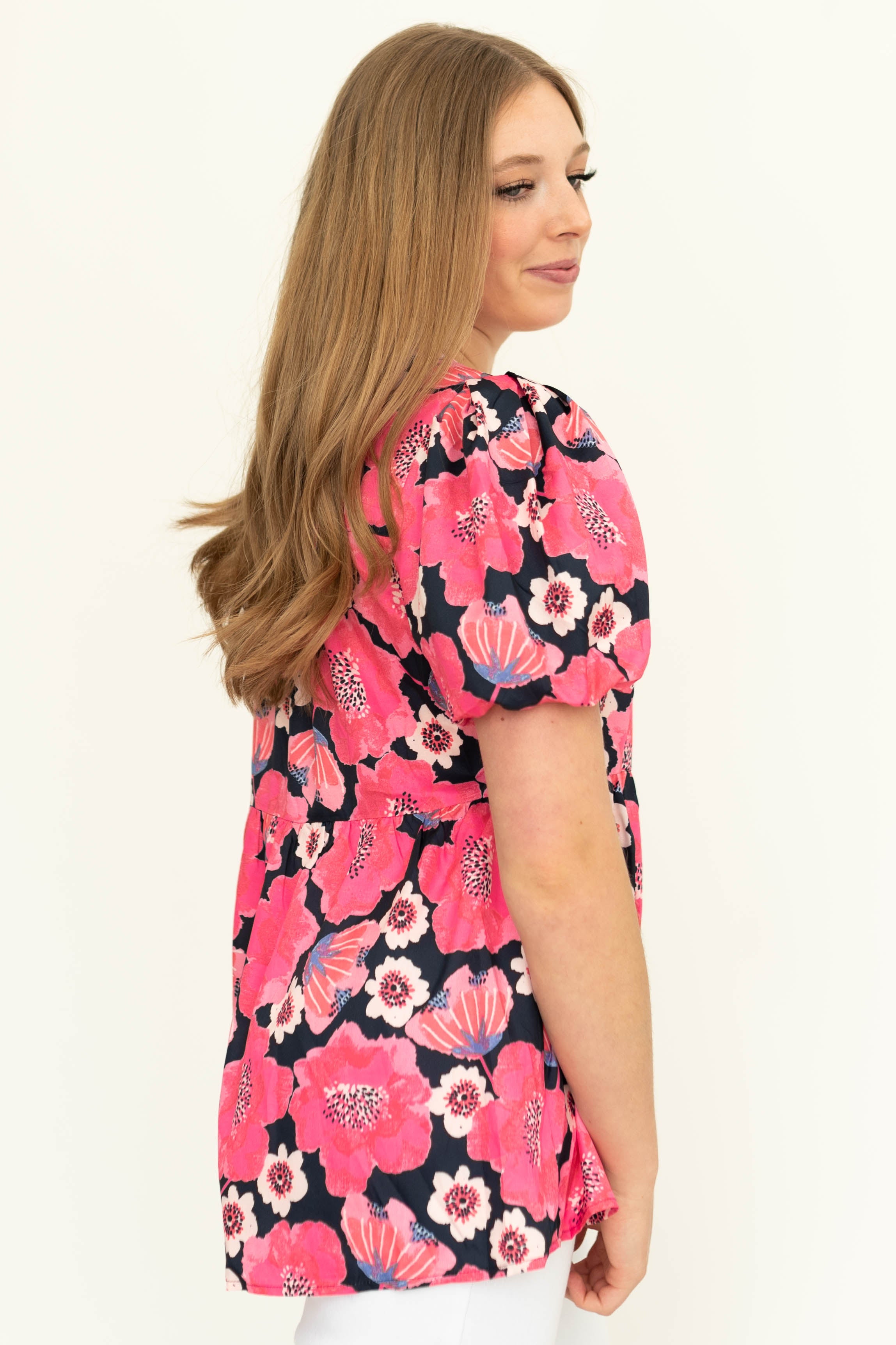 Neri Deep Pink Top