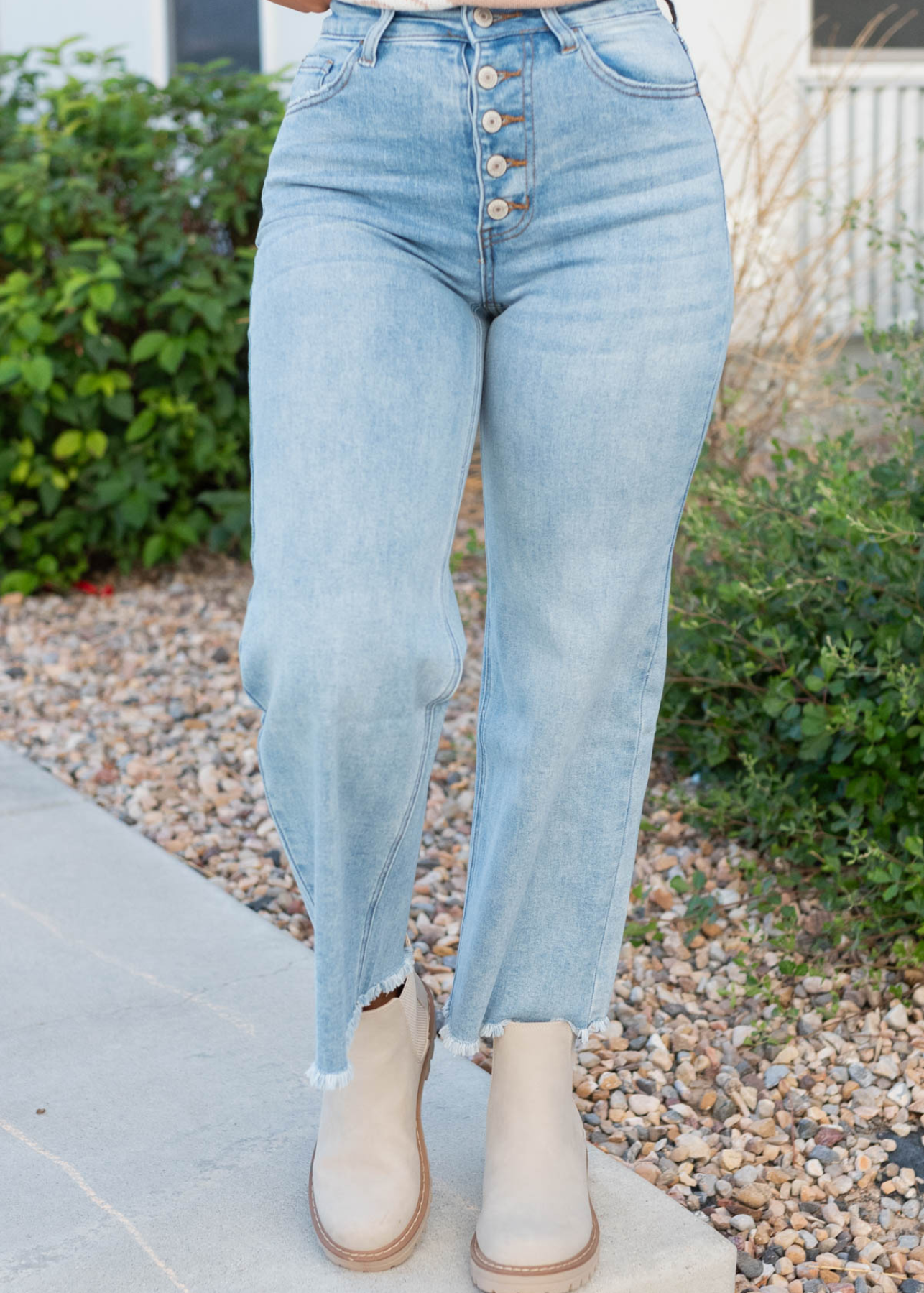 Nico Light Wide Leg Jeans