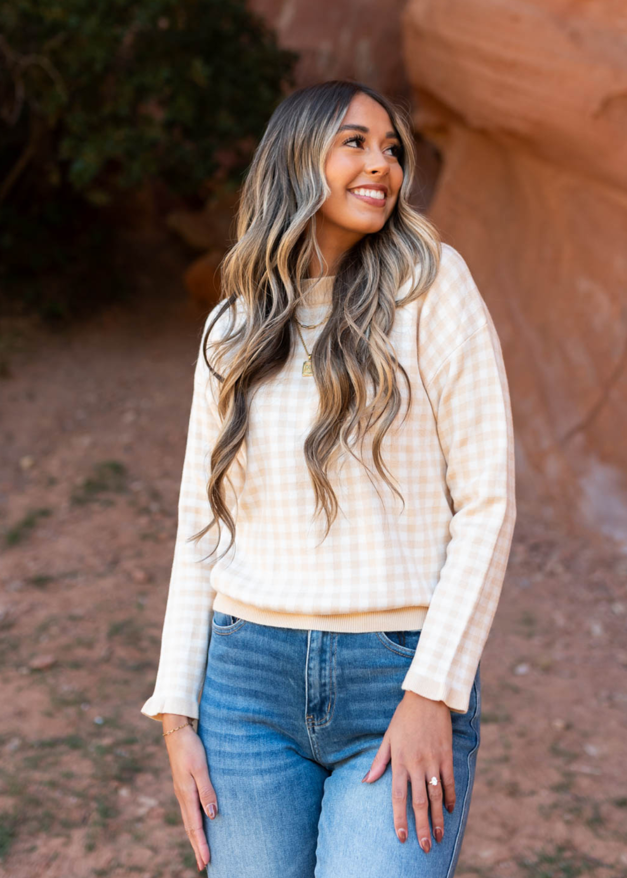 Niko Ivory Sweater