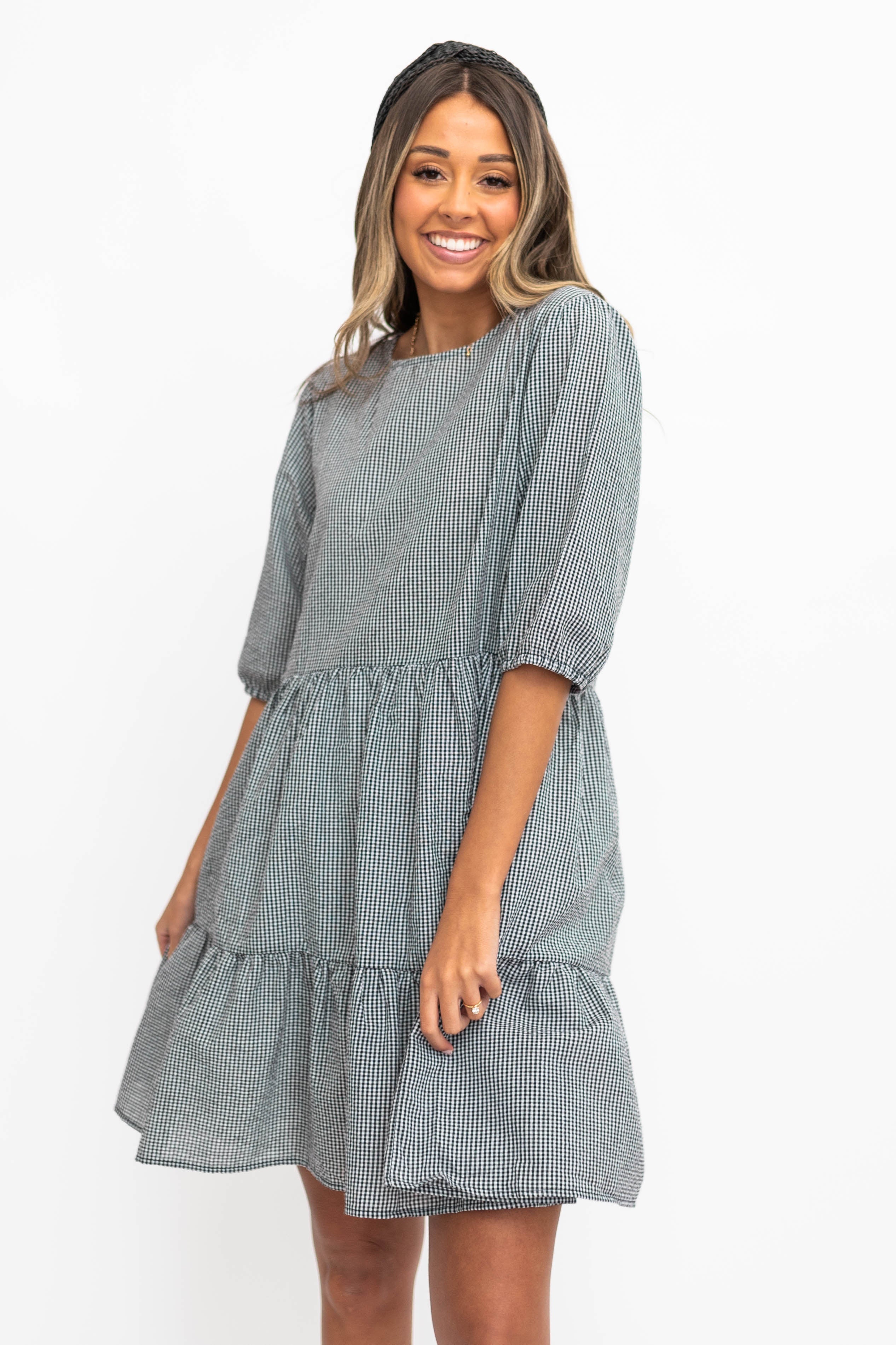 Opal Black Dress