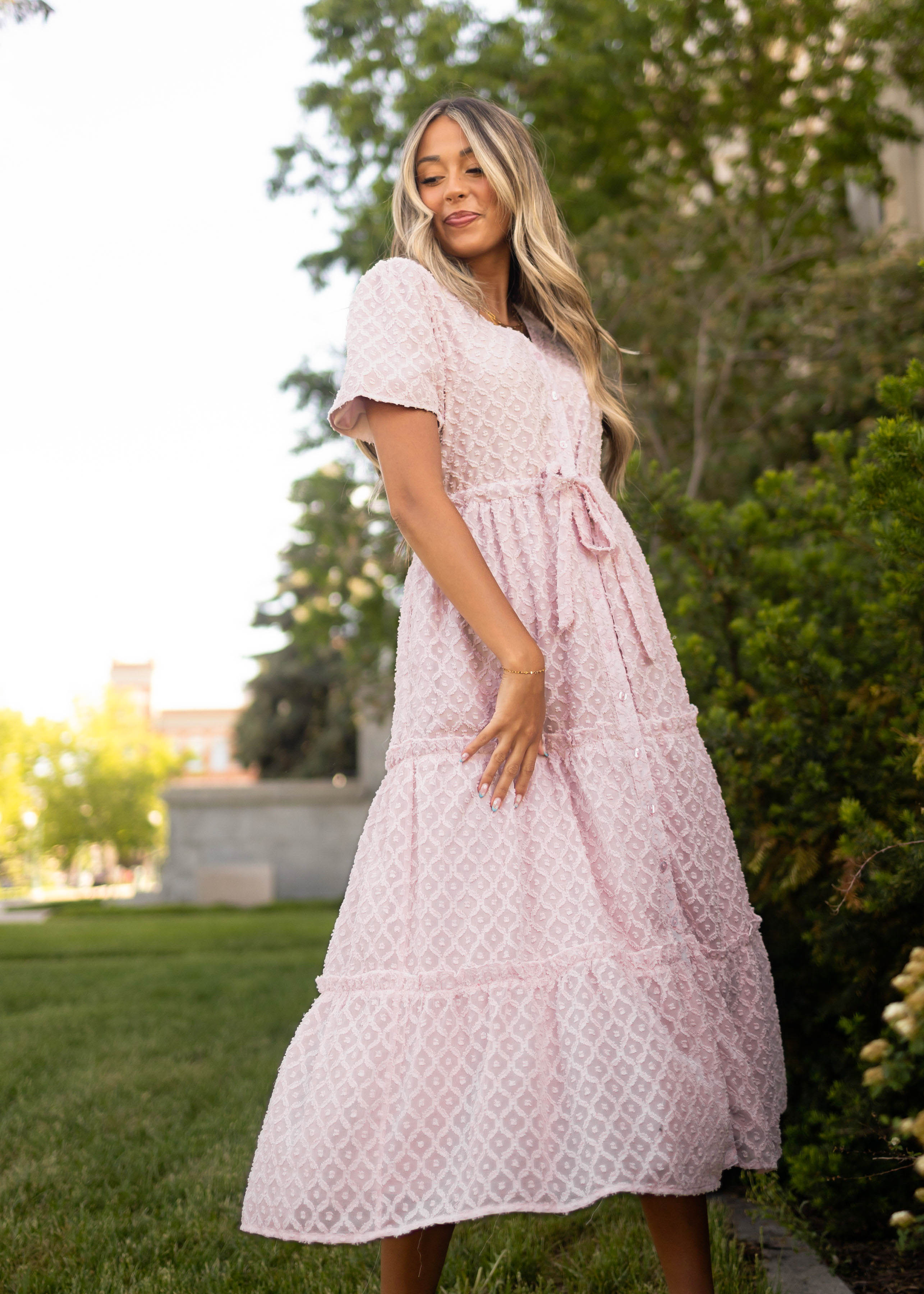 Penelope Dusty Pink Dress