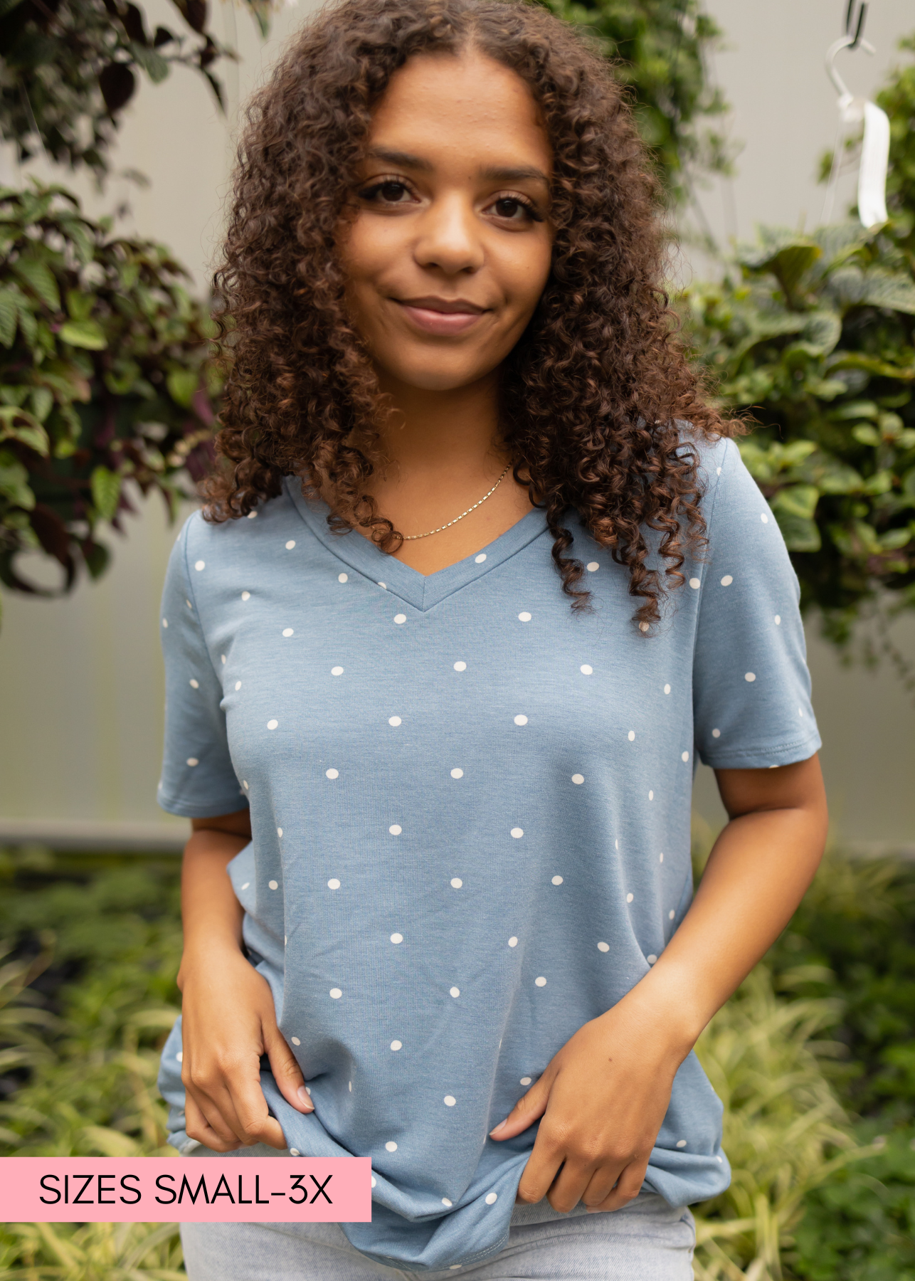 Presley Chambray Top