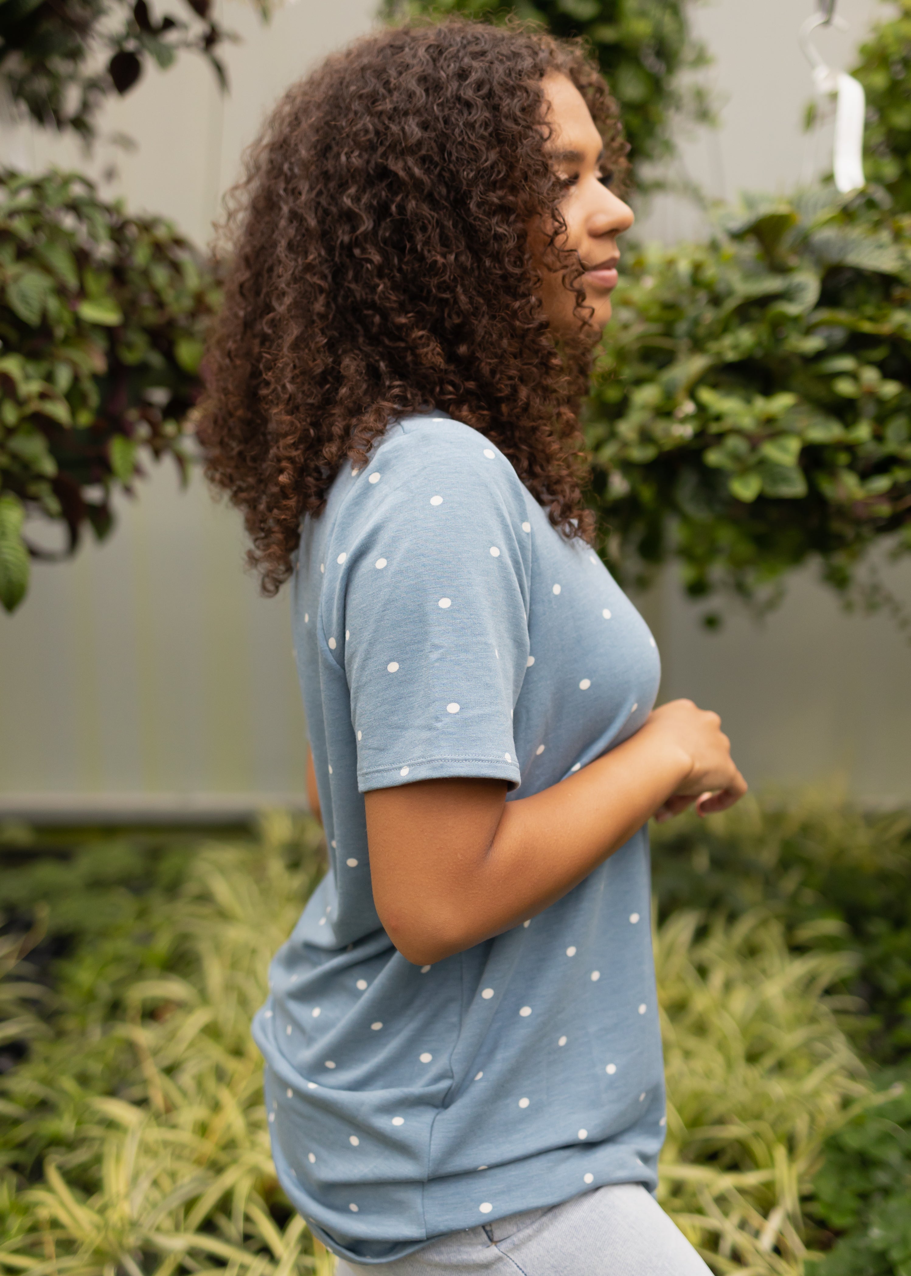Presley Chambray Top