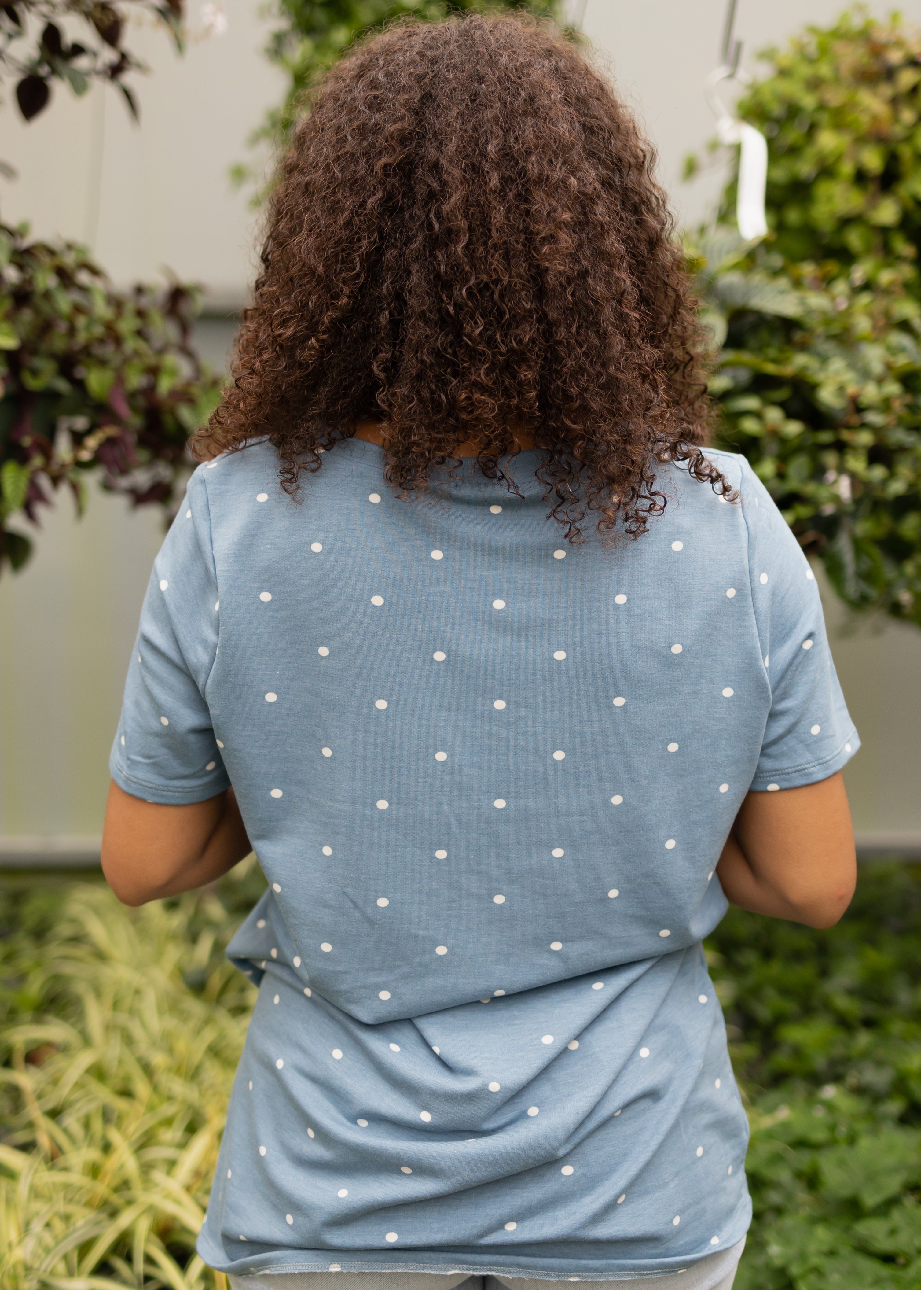 Presley Chambray Top