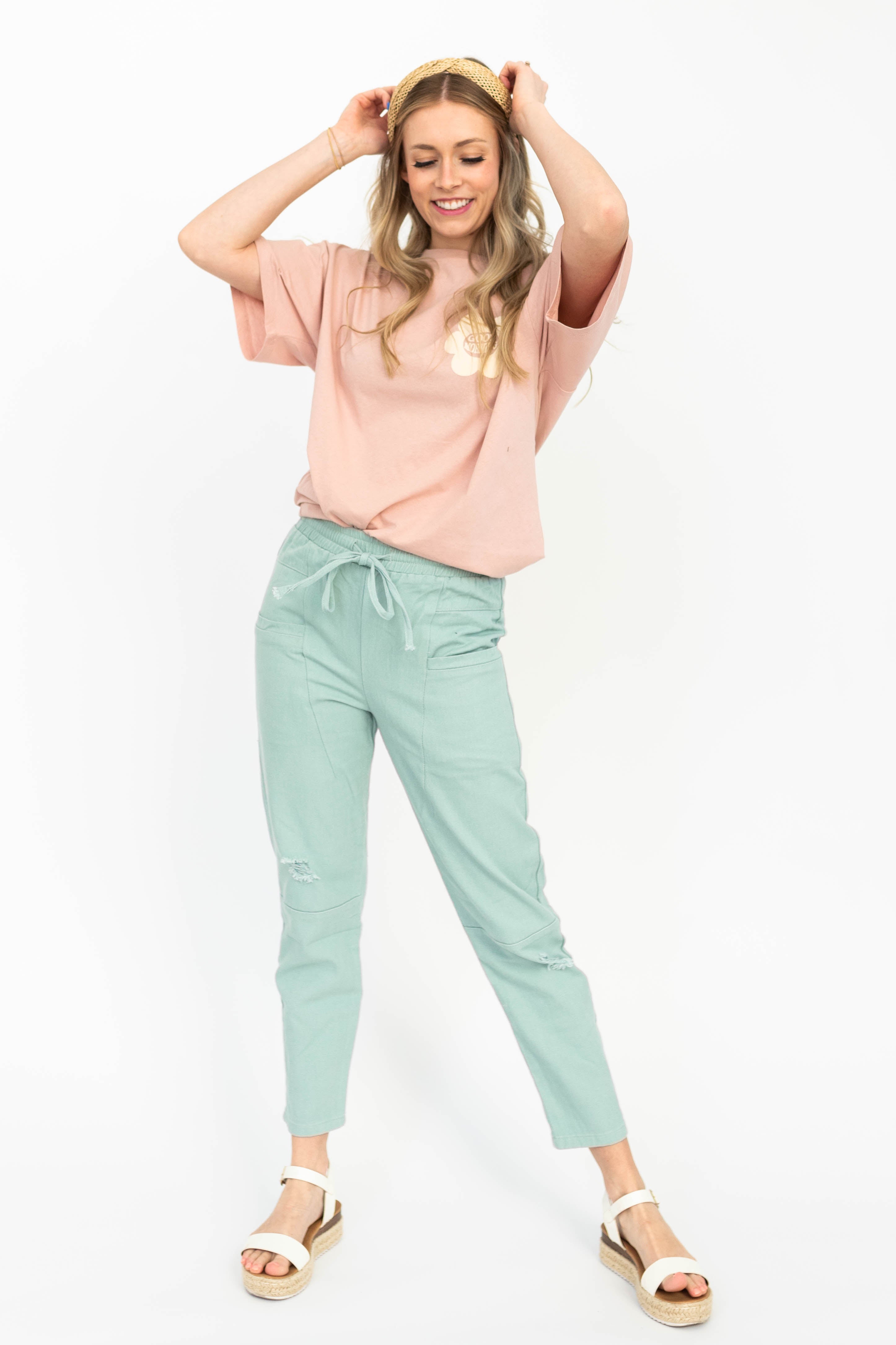 Rachel Mint Pants