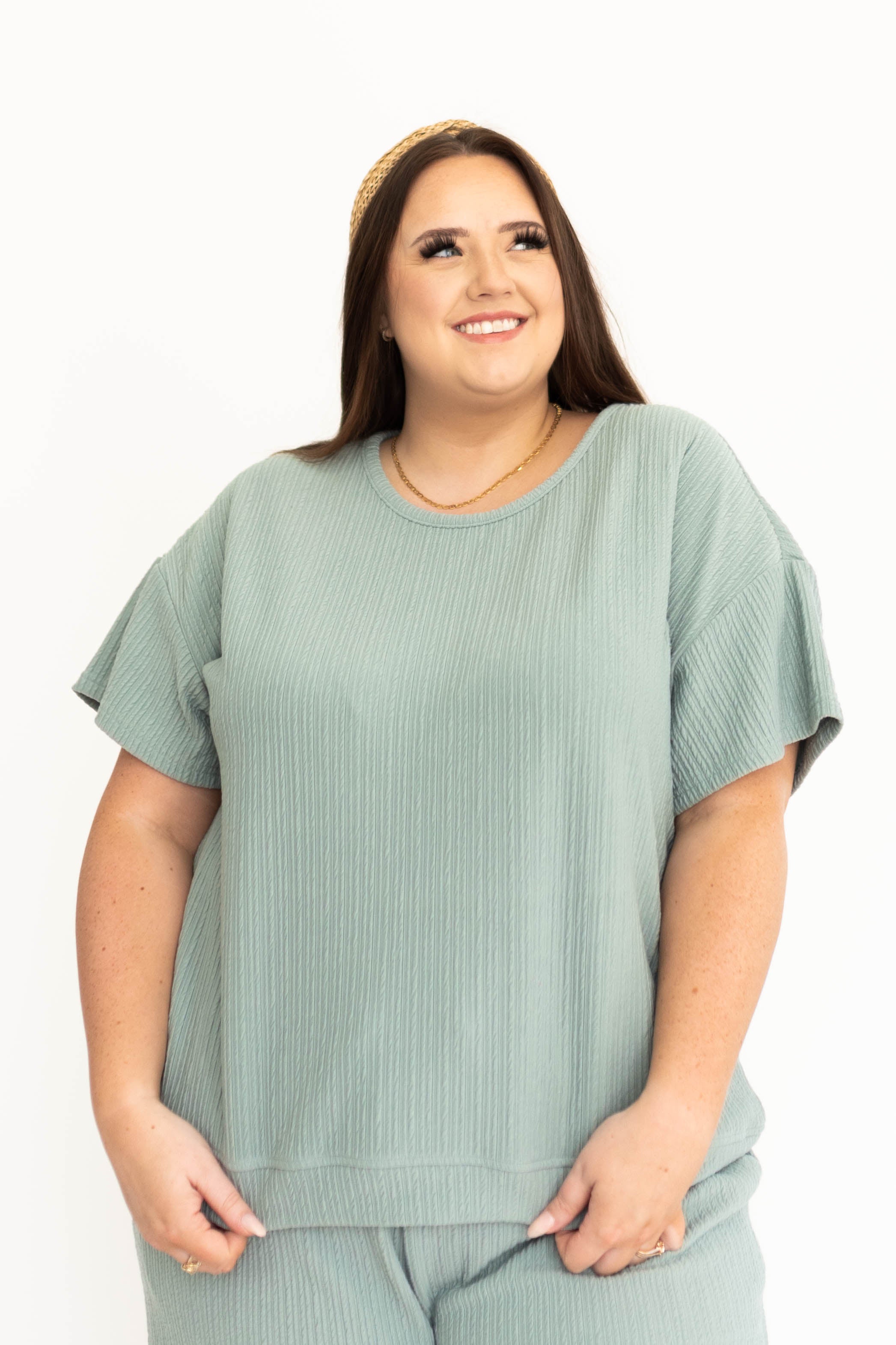 Rayla Dusty Sage Top