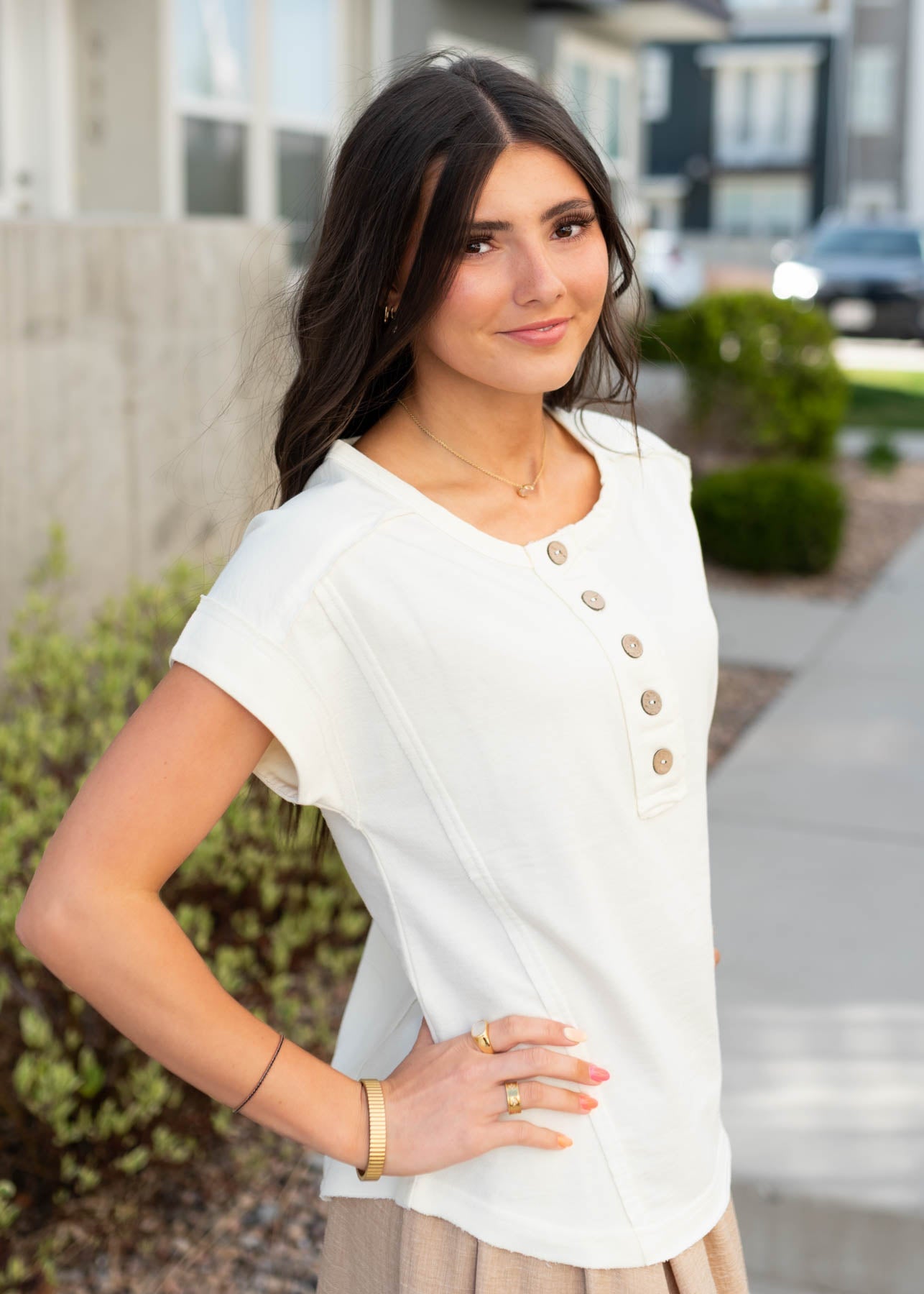 Reagan Ivory Henley Top