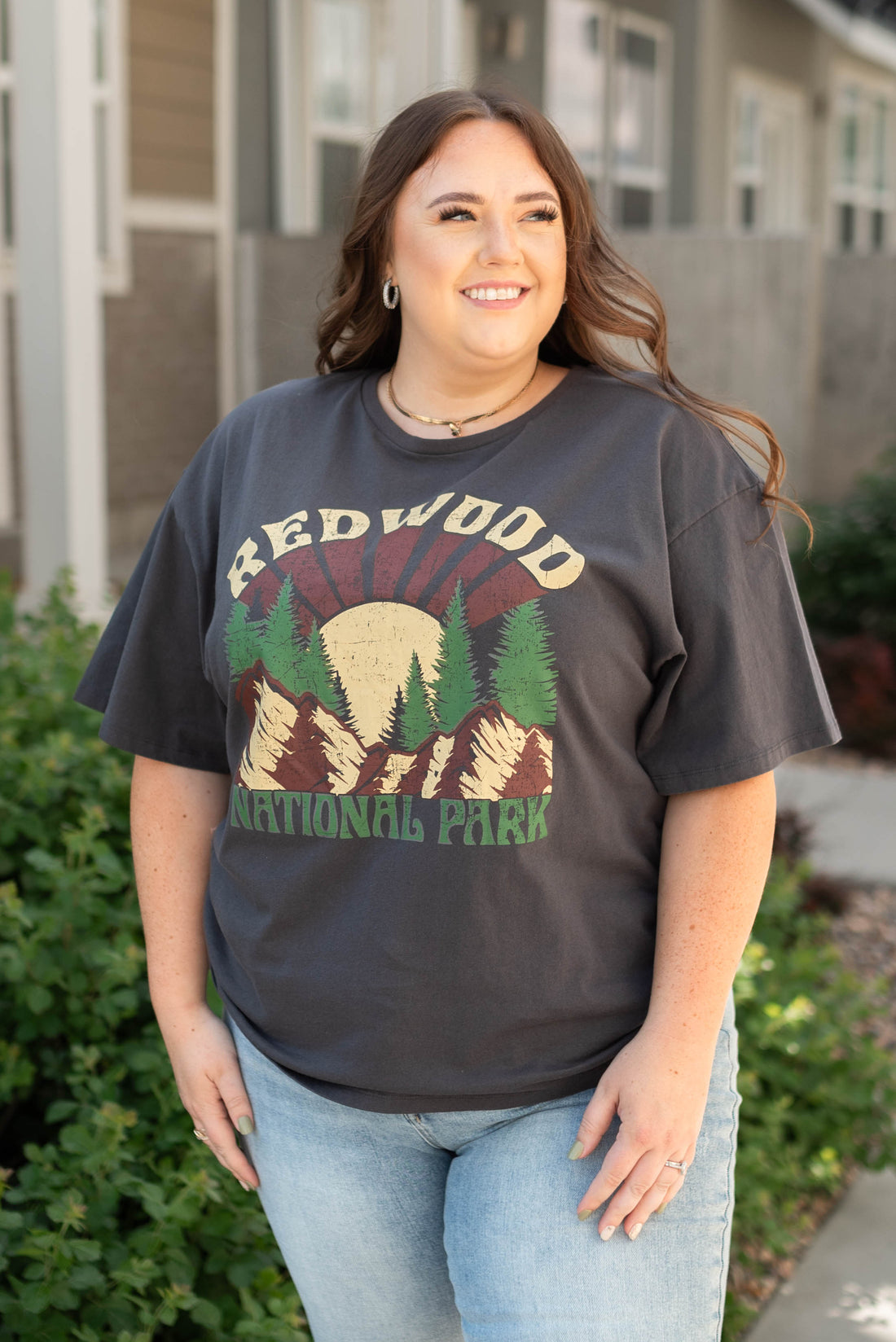 Redwood Charcoal Tee