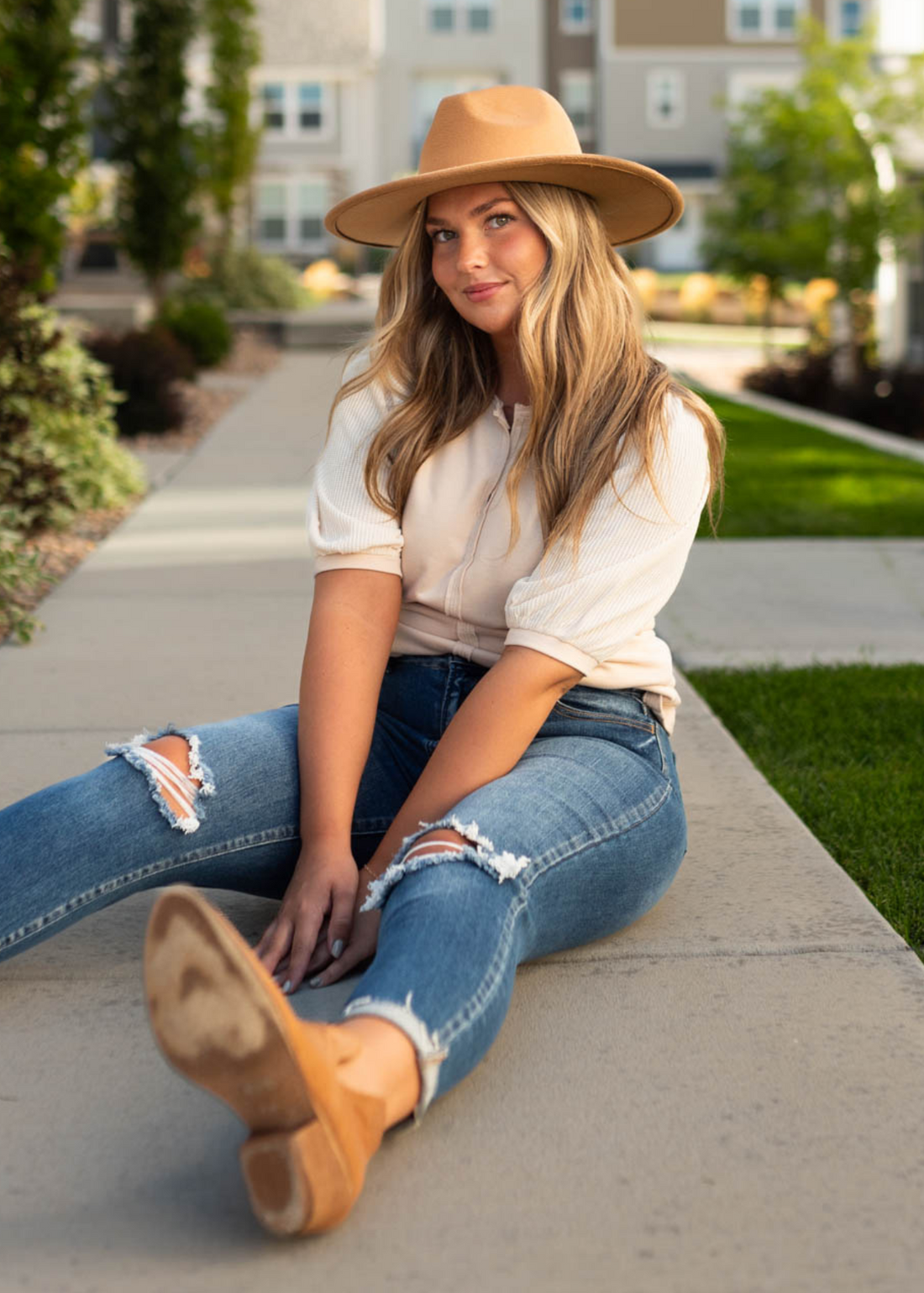 Rochelle Beige Top