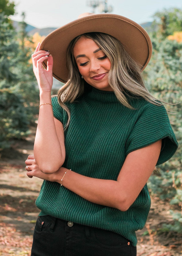 Ronni Hunter Green Sweater