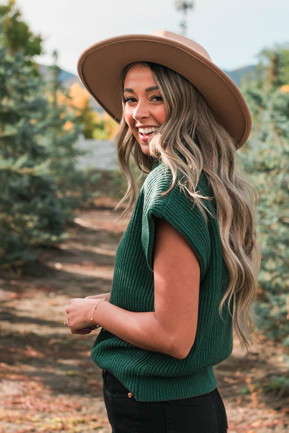 Ronni Hunter Green Sweater