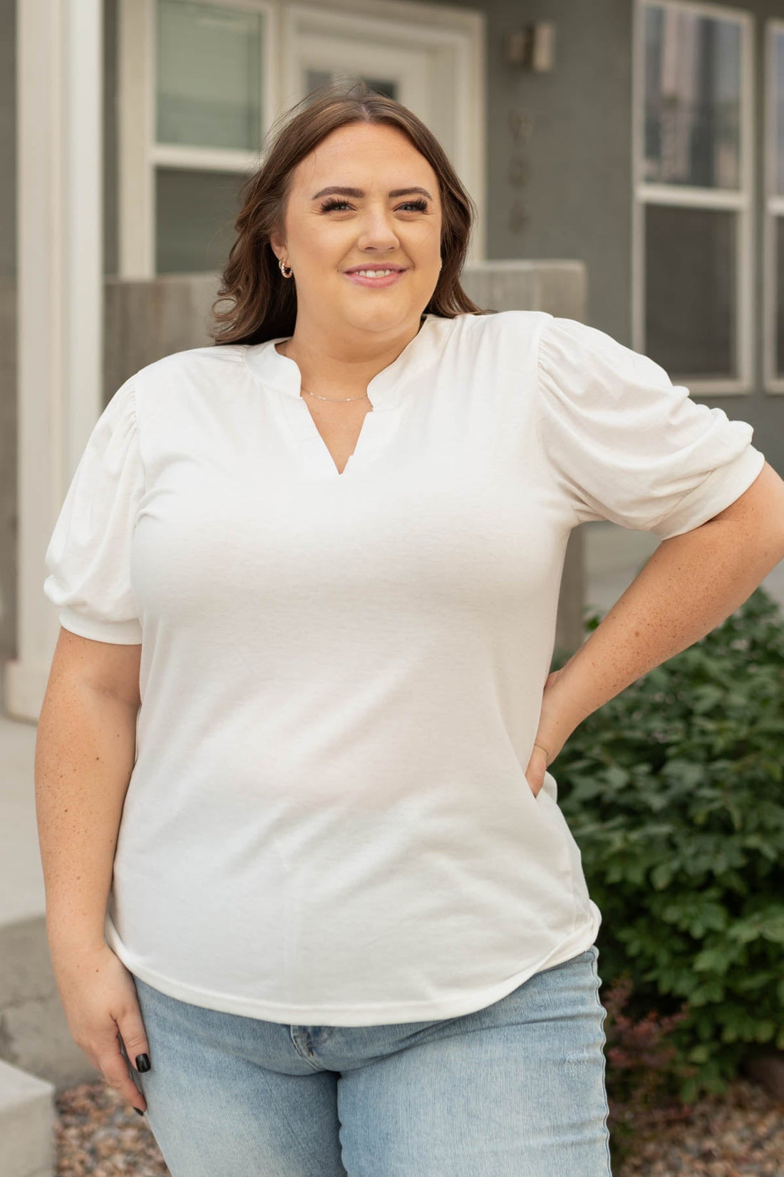 Rosa White Top