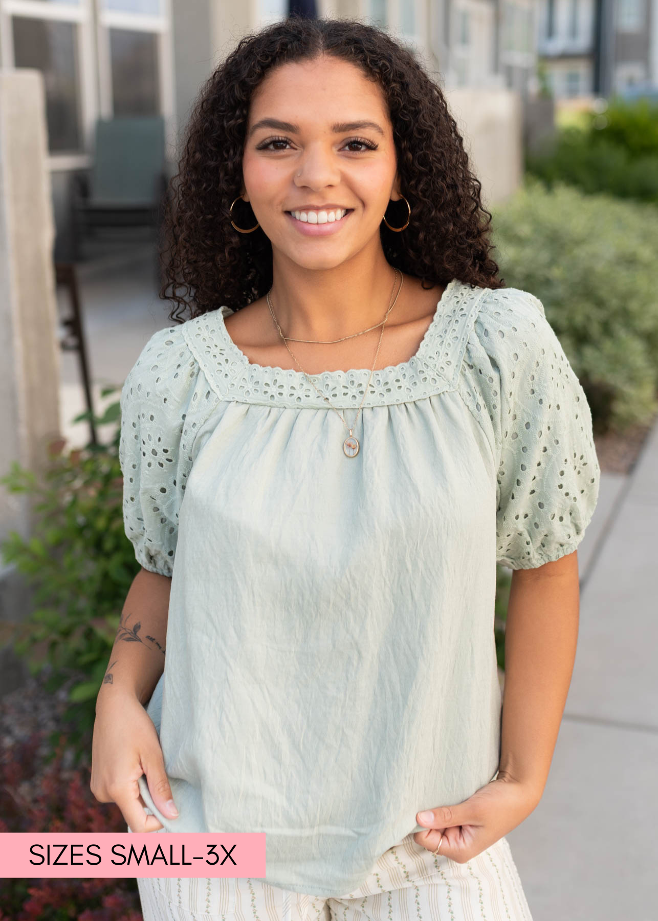 Rosalie Sage Top