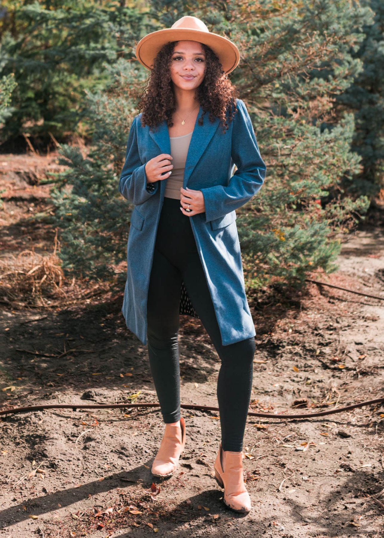 Rosetta Indigo Coat