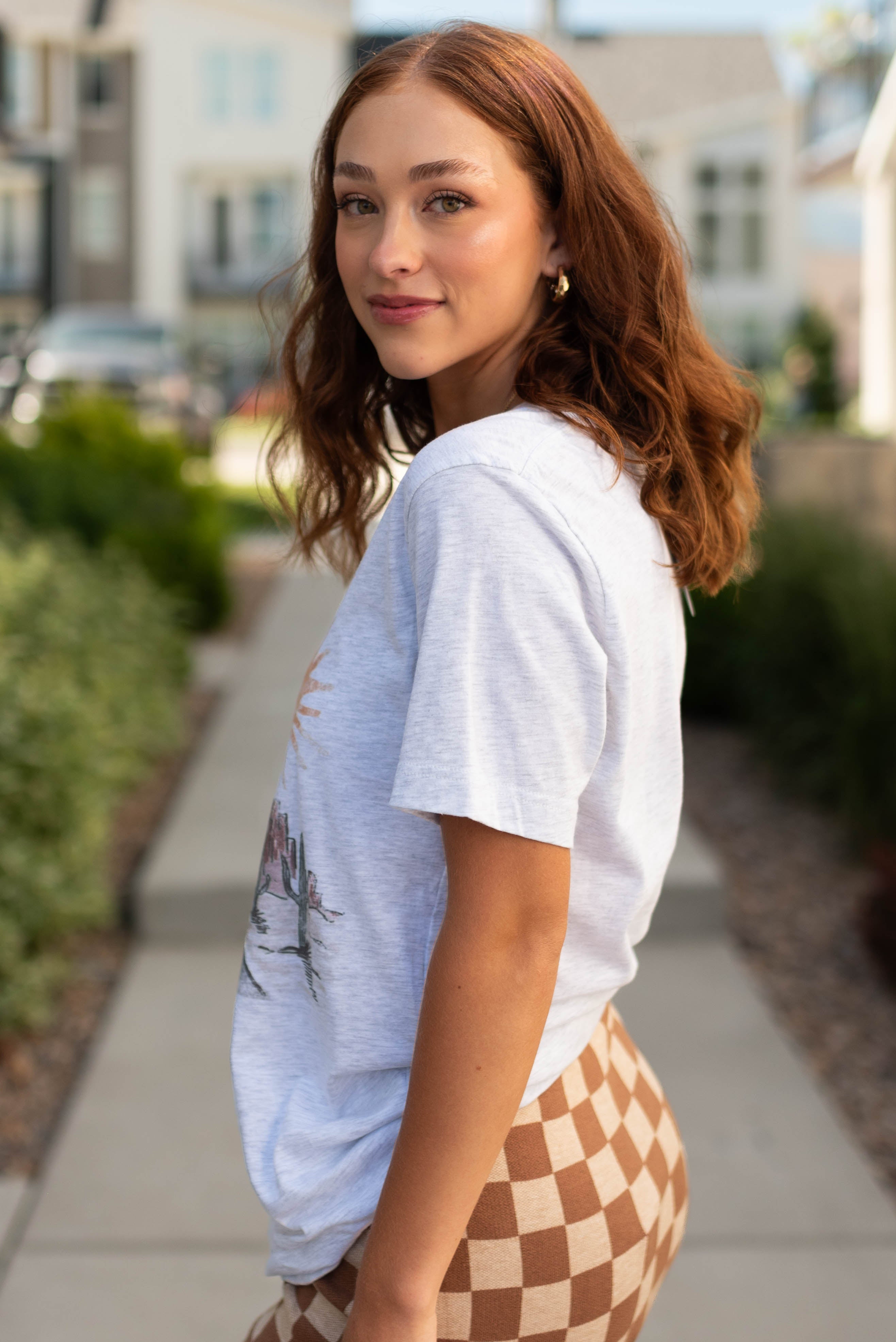 Route 66 Ash Grey Tee