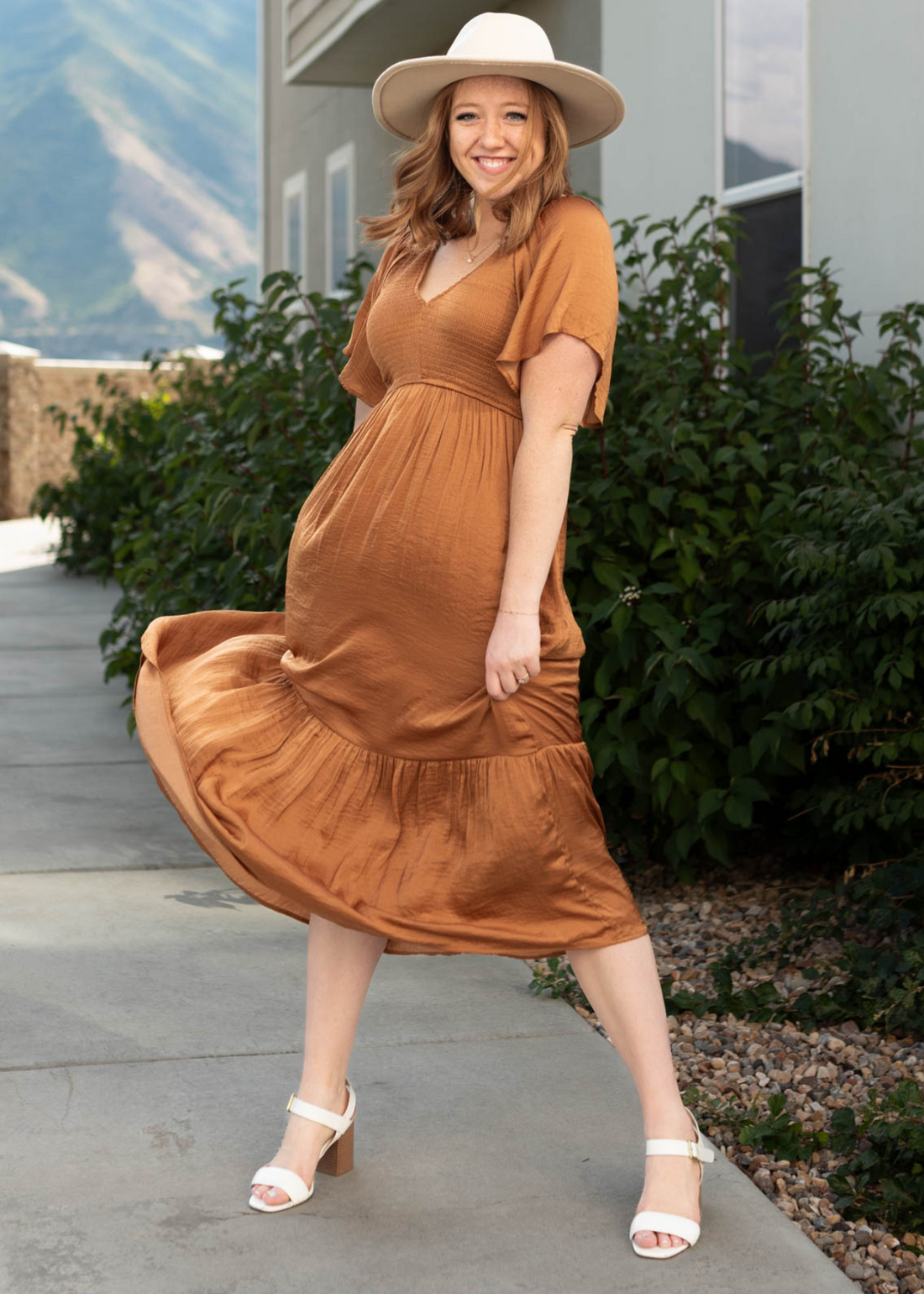 Ruby Earthen Dress