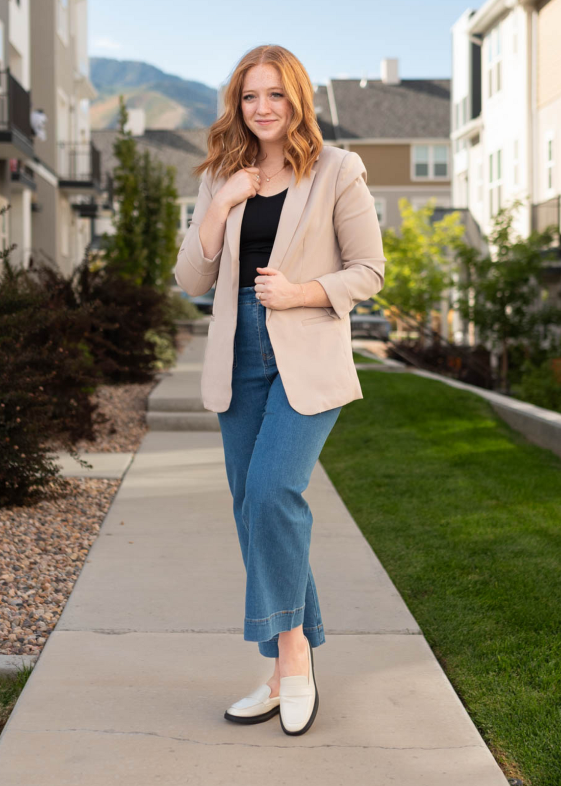 Sabrina Beige Blazer